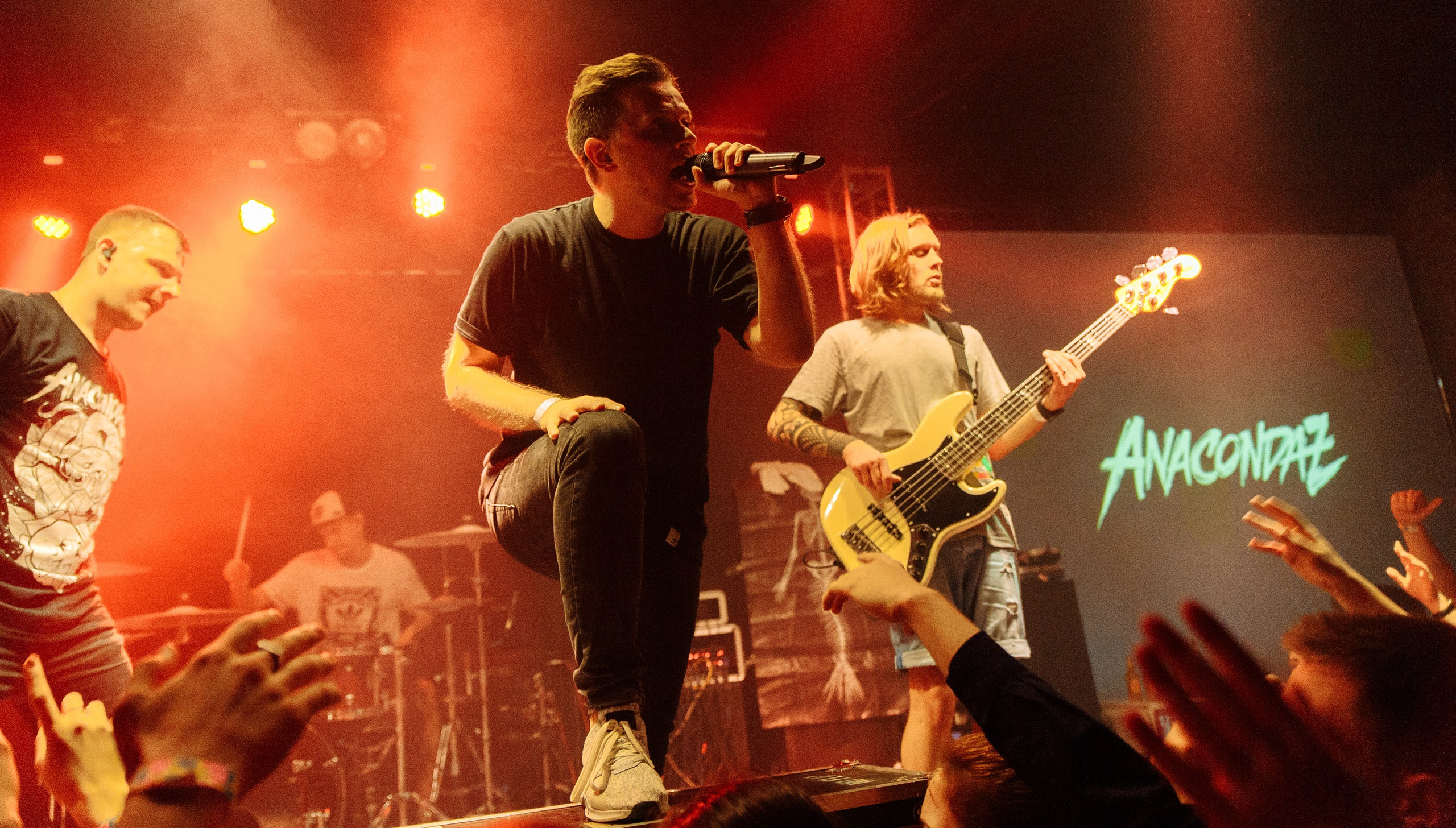 Концерт группы Anacondaz. Михаил Белоусов фотограф Пермь