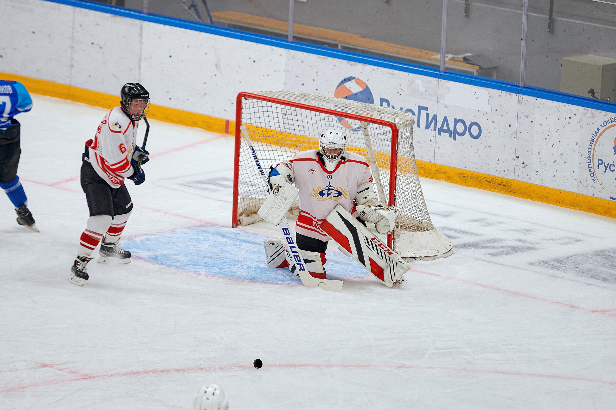 Портфолио репортажной фотосъёмки: Кристалл арена — Хоккей — РусГидро. Фотограф Яковлев Роман — Красноярск