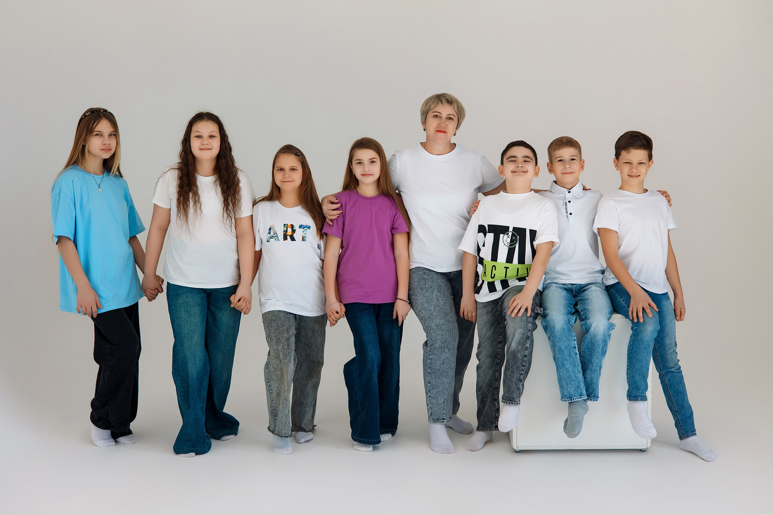 4 класс съемка в фотостудии. Фотограф Любовь Корниенко, Примоский край