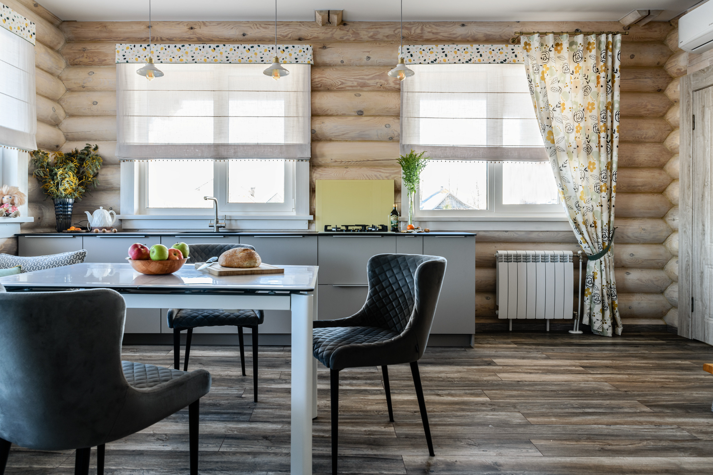 Дизайнер штор спб, пошив римских штор