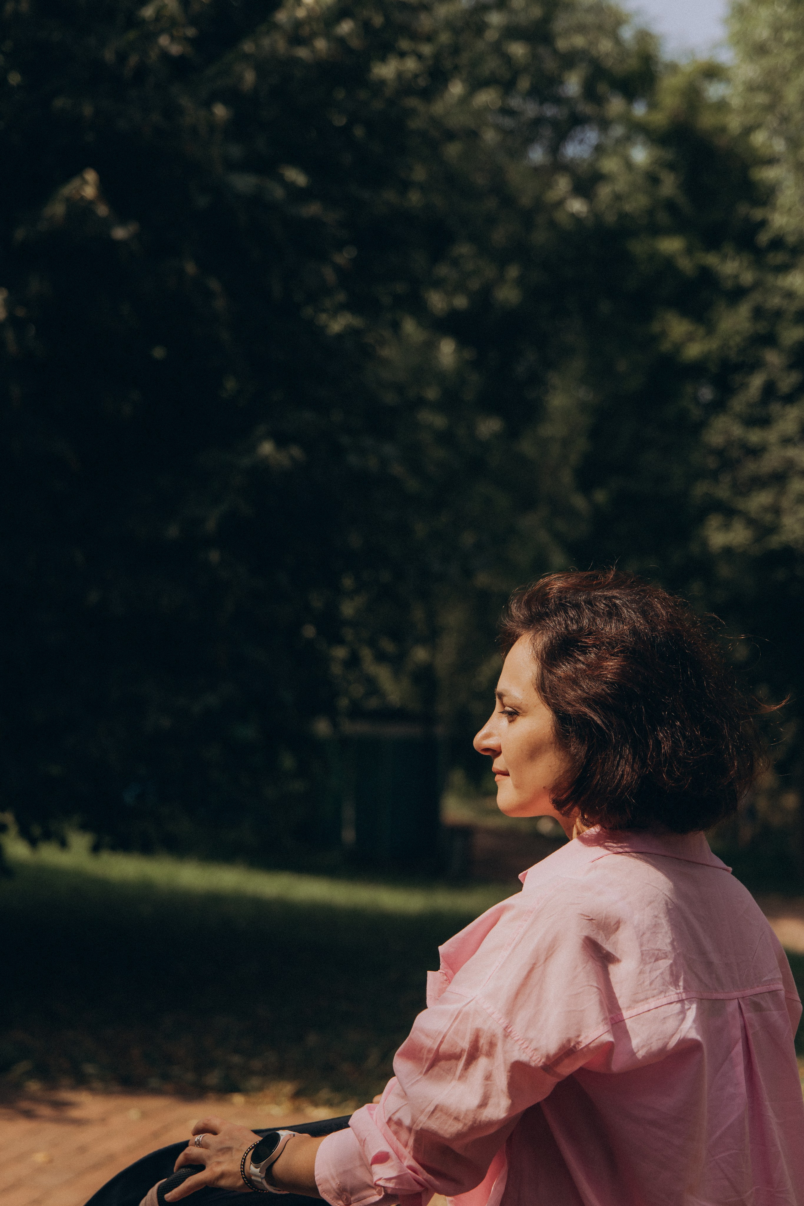 Елена с семьей в Царицыно. Фотограф lifestylе в Москве Пшеничная Анастасия