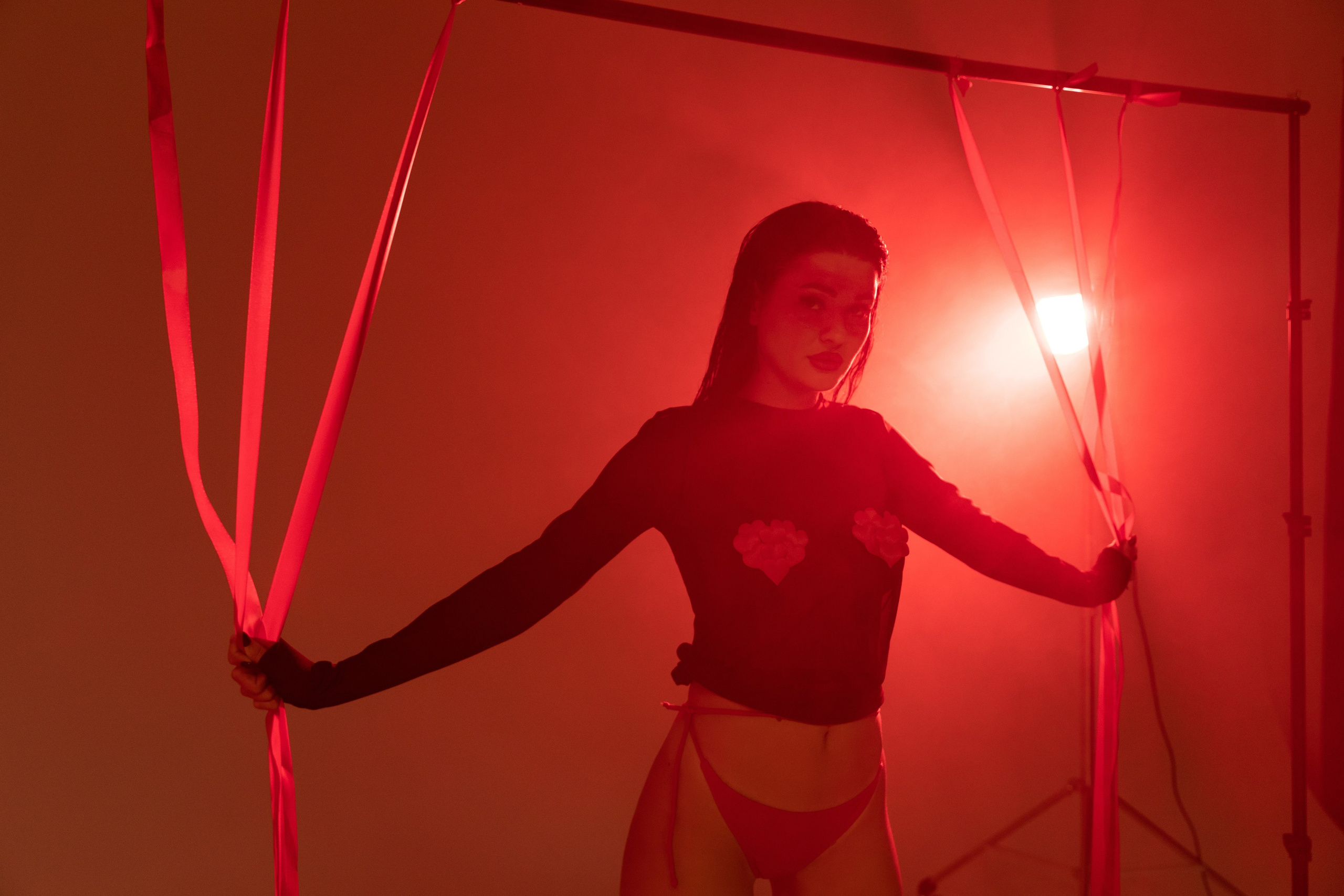 Снежана «Cupid of love». Фотограф Мария Щеголькова. Чувственный женский портрет