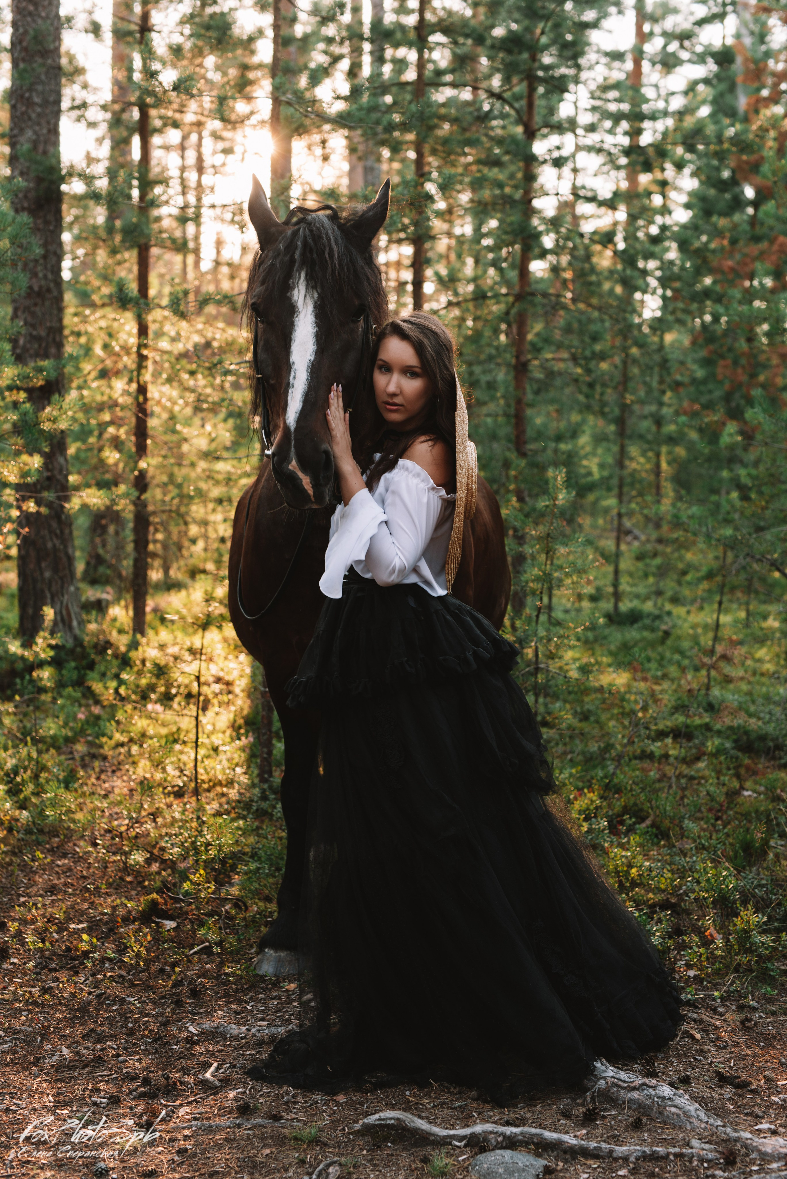С лошадками. Фотограф в Санкт-Петербурге и Ленинградской области