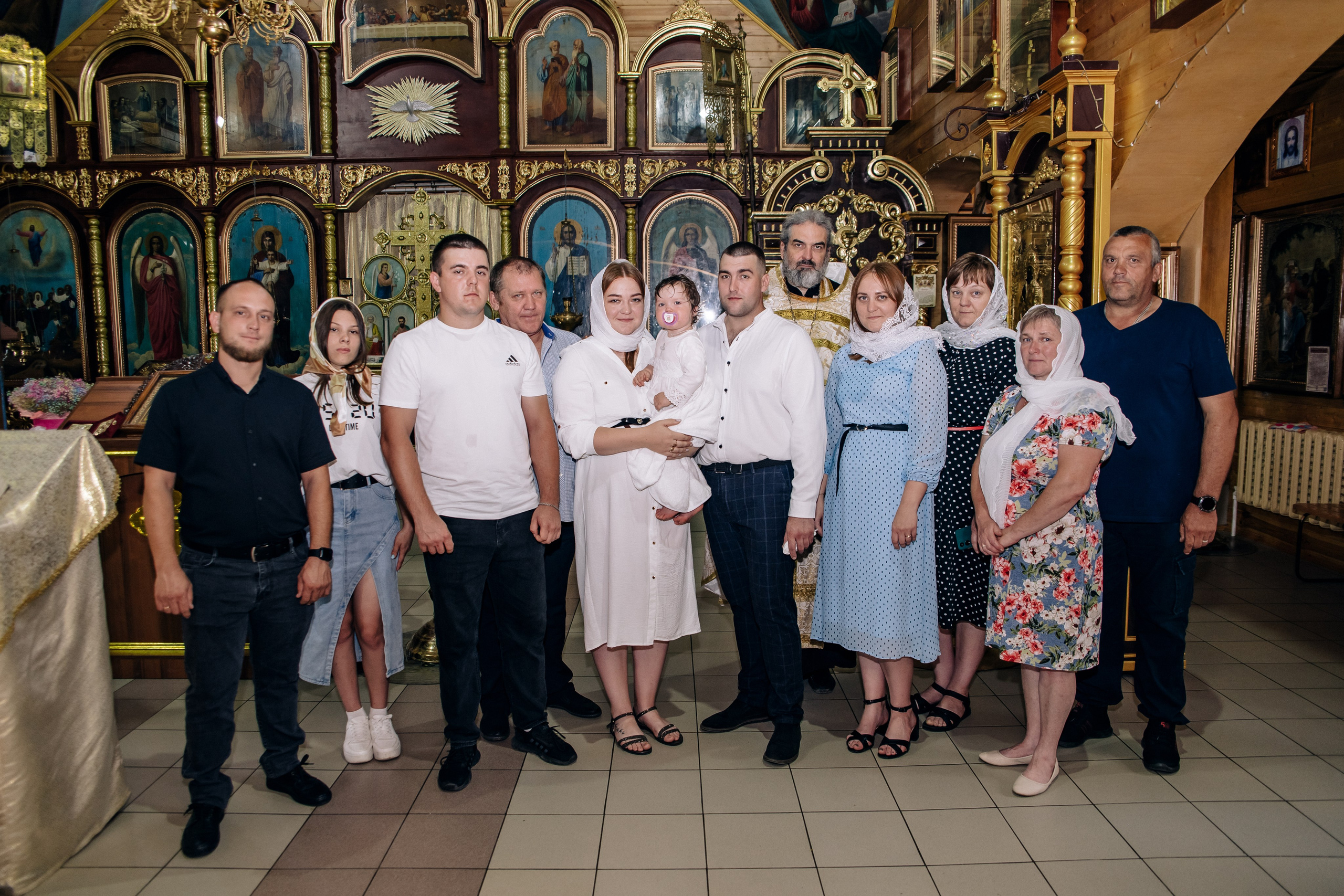 Таинство крещения Евы. Фотограф — МАРИЯ МЕДВЕДЕВА