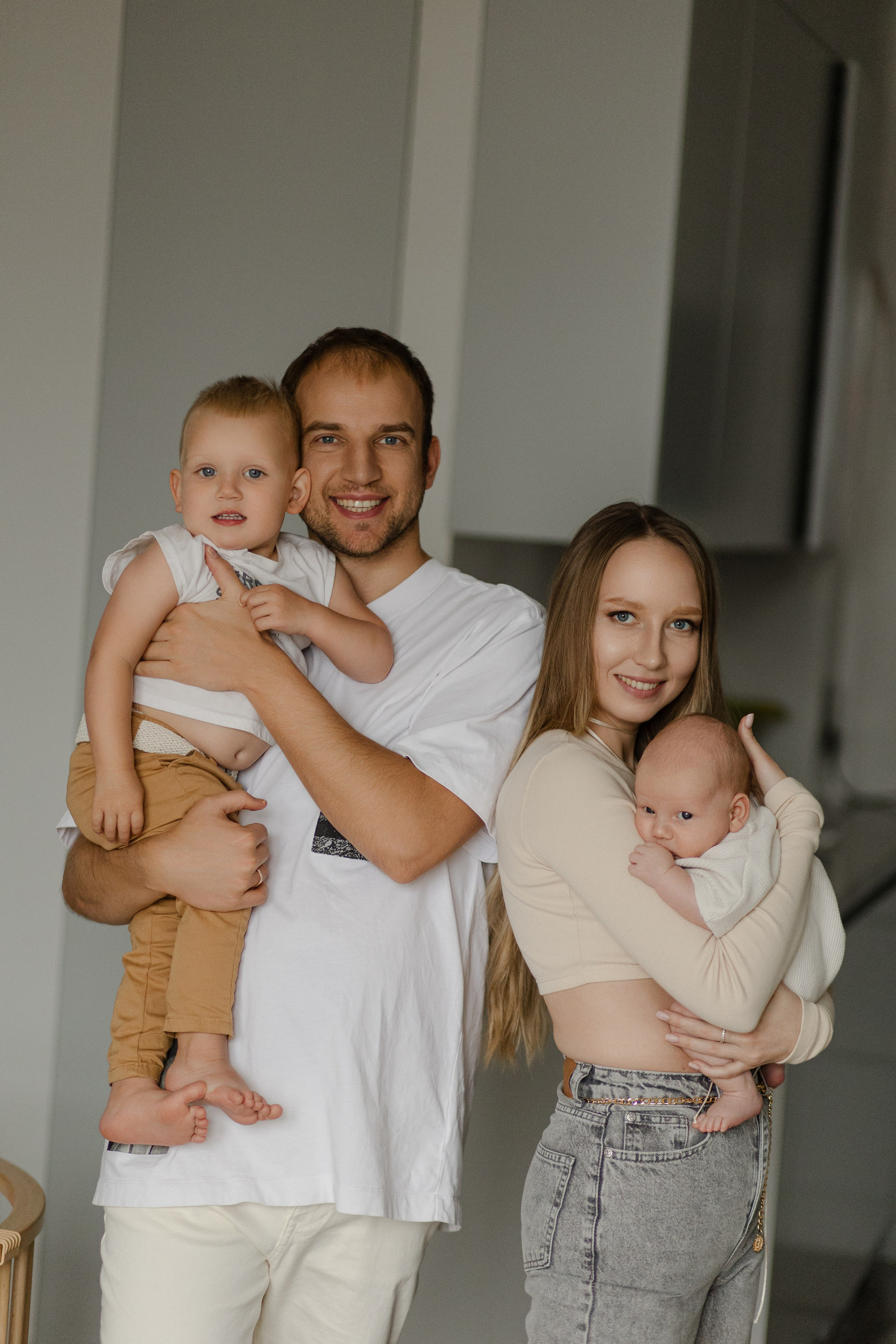 Володя Диана и дети. Семейный и детский фотограф в Москве Кузьмина Мария