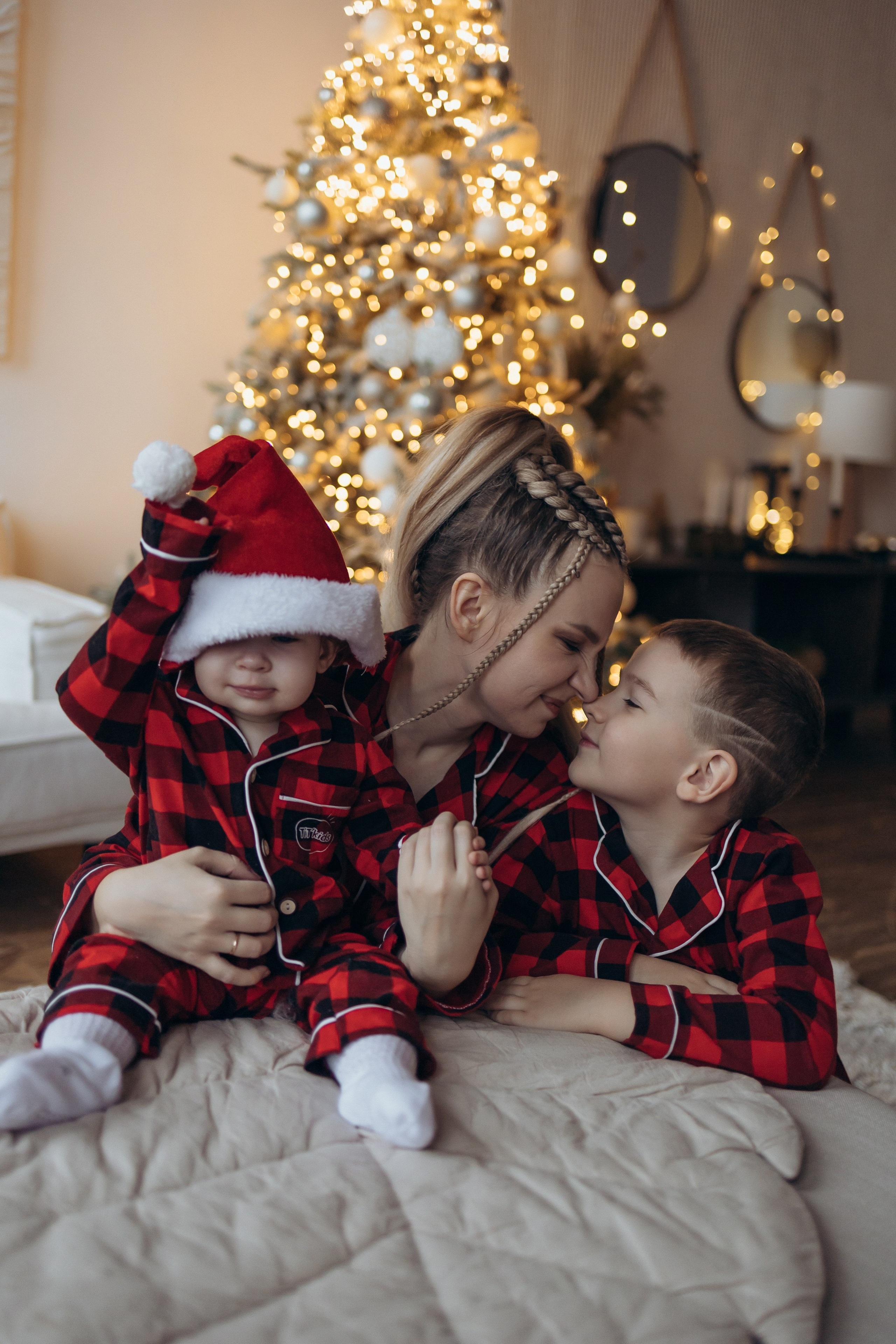 Новый год в красных пижамах. Свадебный фотограф в Тольятти Валерия Барышкина