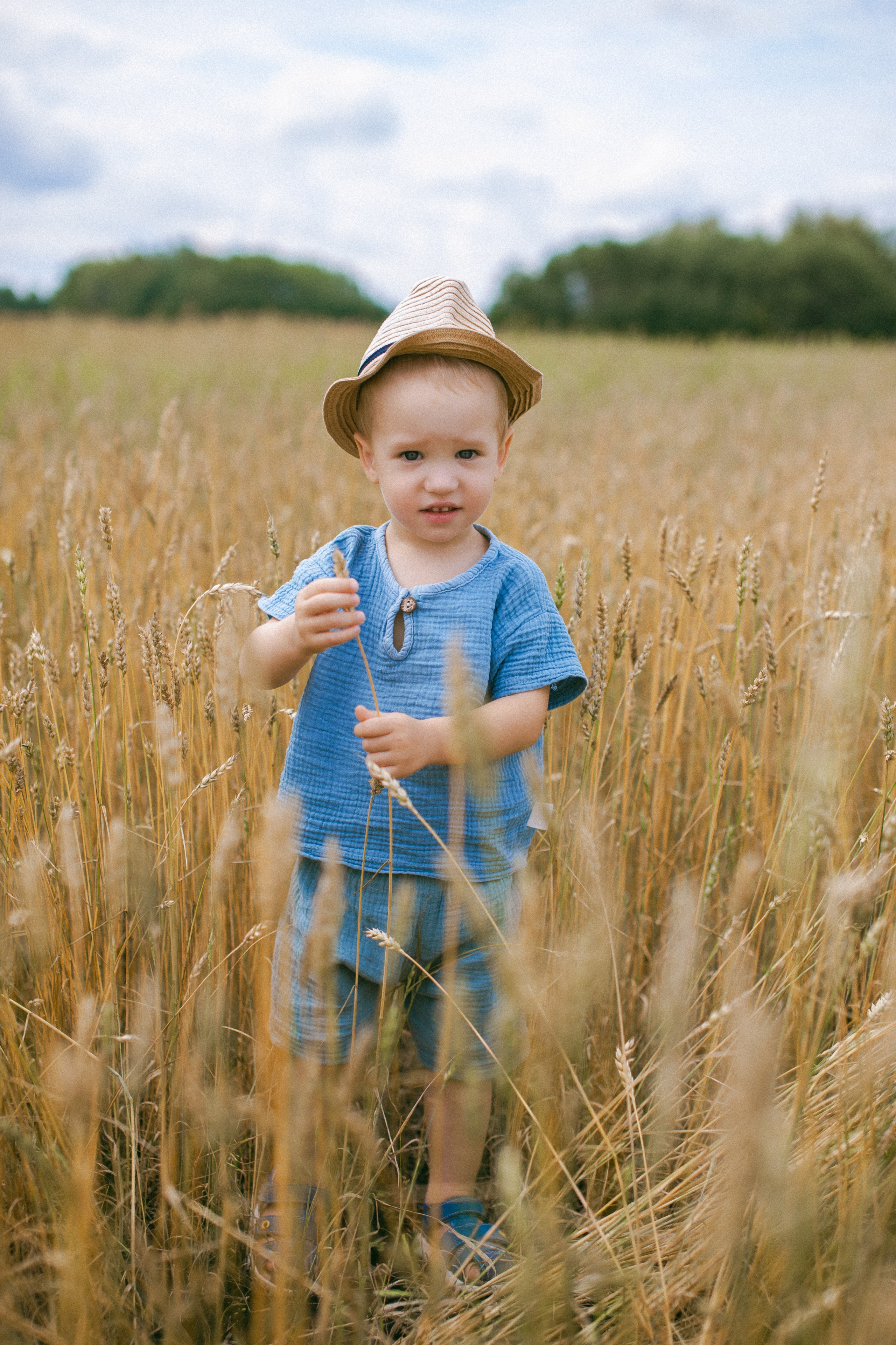 Золотистая пшеница. Семейный и художественный фотограф в Тюмени Юлия Логинова