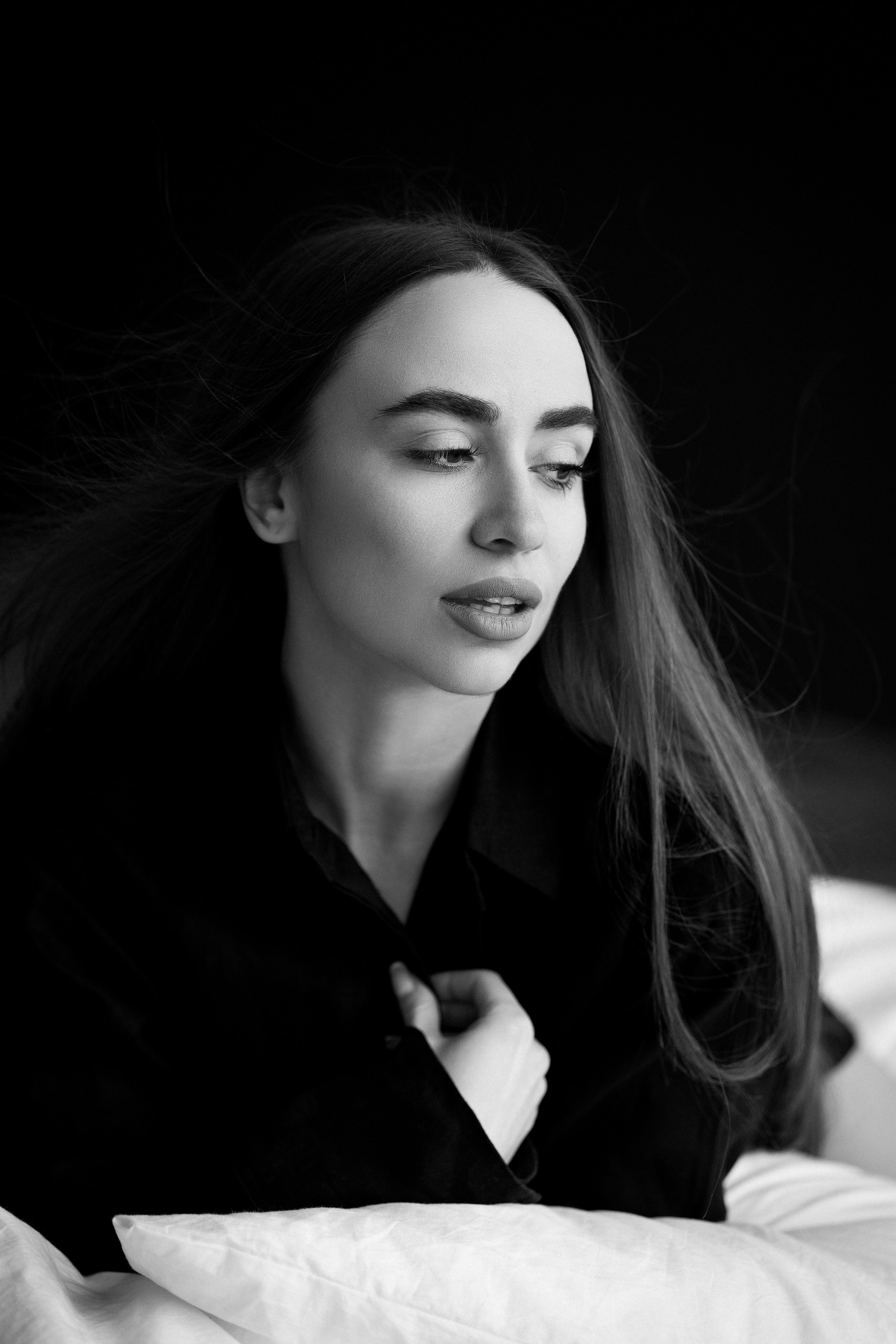 Женский портрет в студии. Фотограф Минск