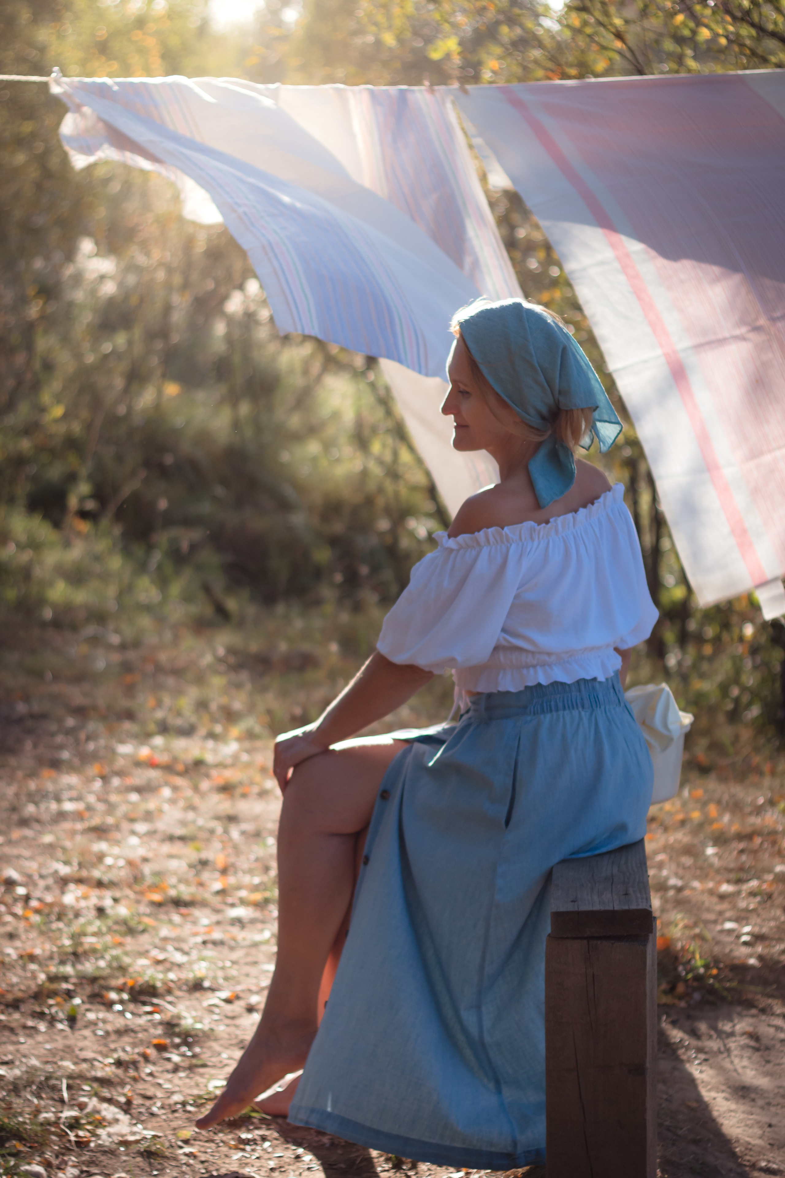 Большая стирка. Анна и Елена. Фотограф Мария Винницкая