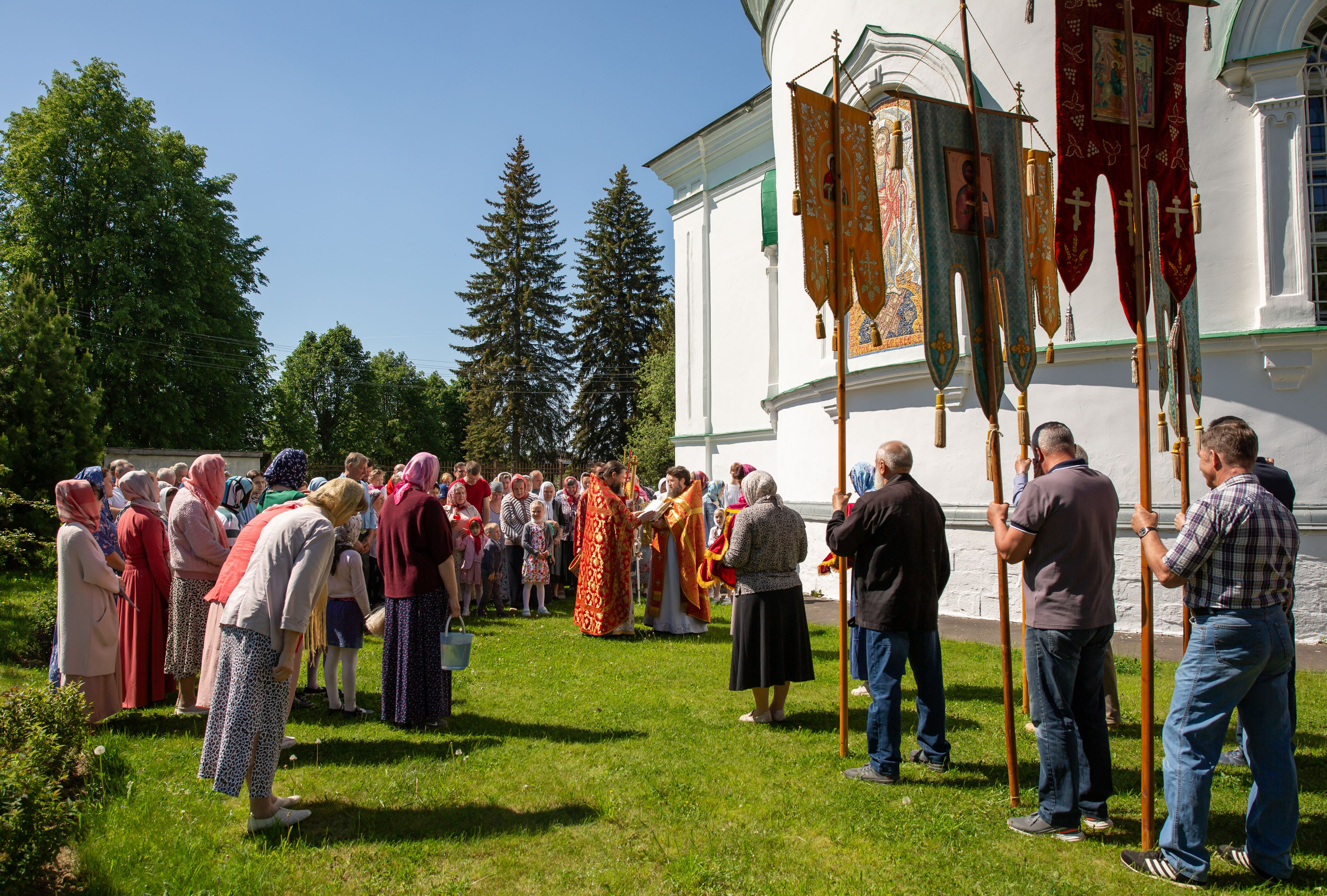 Крестный ход с Ашитково Воскресенский храм. Семейный и детский фотограф Анна Петракова