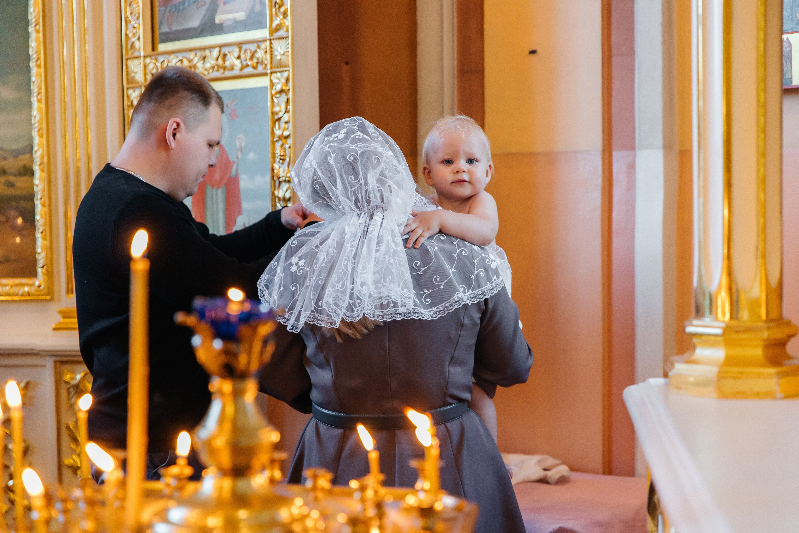 Таинство крещения Макара (18 октября 2025). Свадебный и семейный фотограф Крамар Наталья