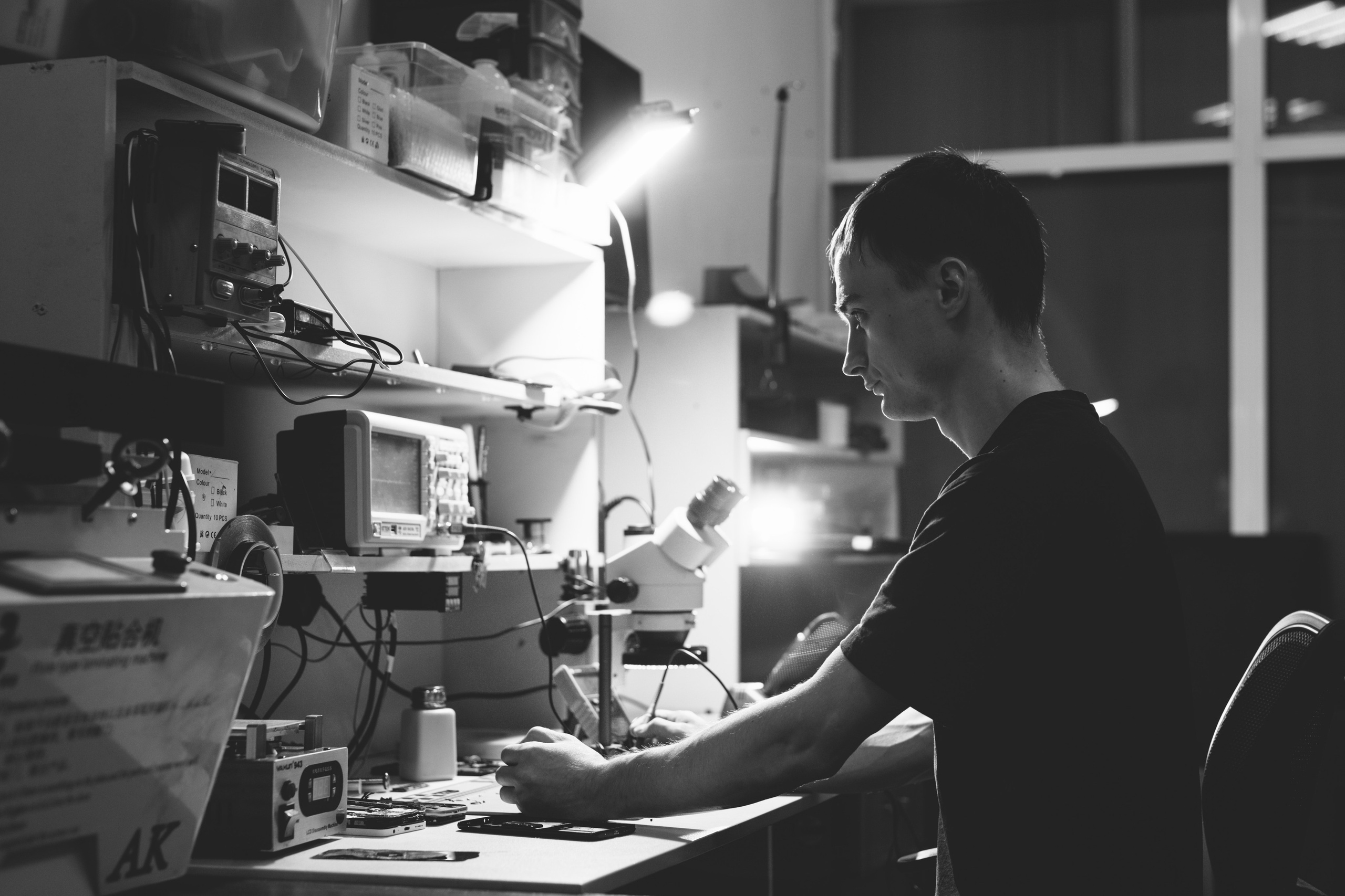 Съемка для сервисного центра Qwerty. Фотограф Улан-Удэ