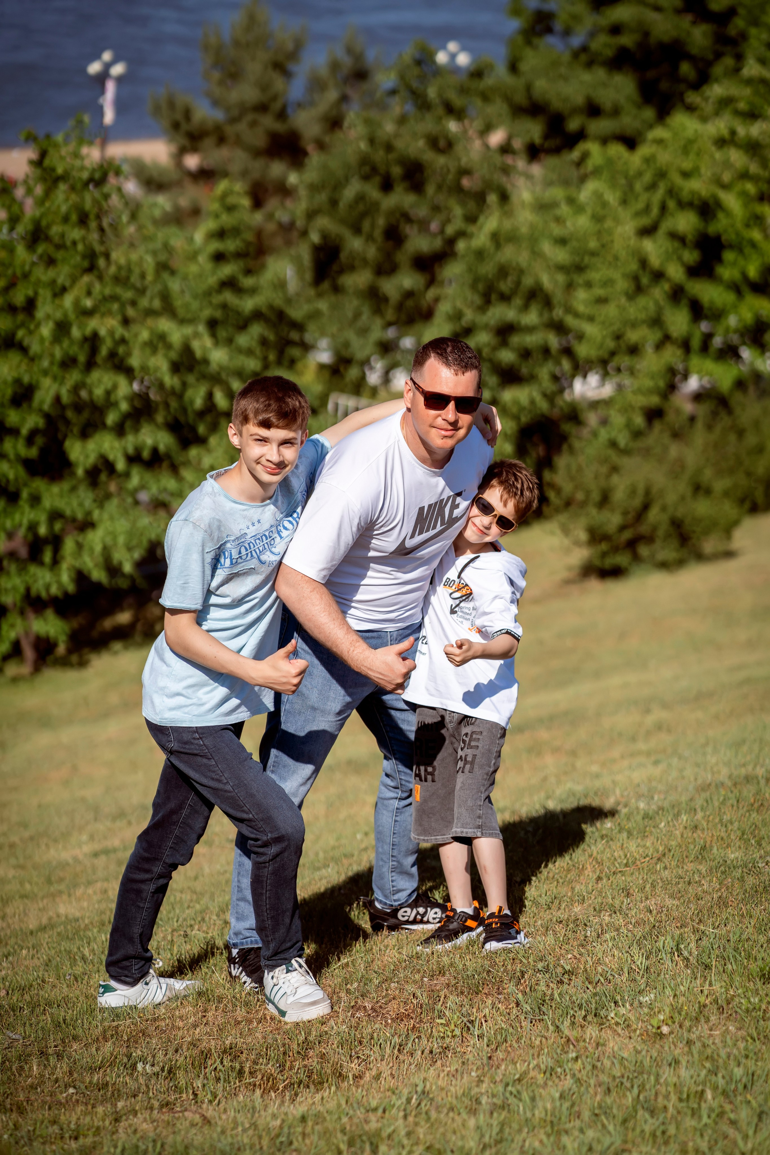Летняя прогулка в парке. Семейный и детский фотограф в Хабаровске Анна Гриневич