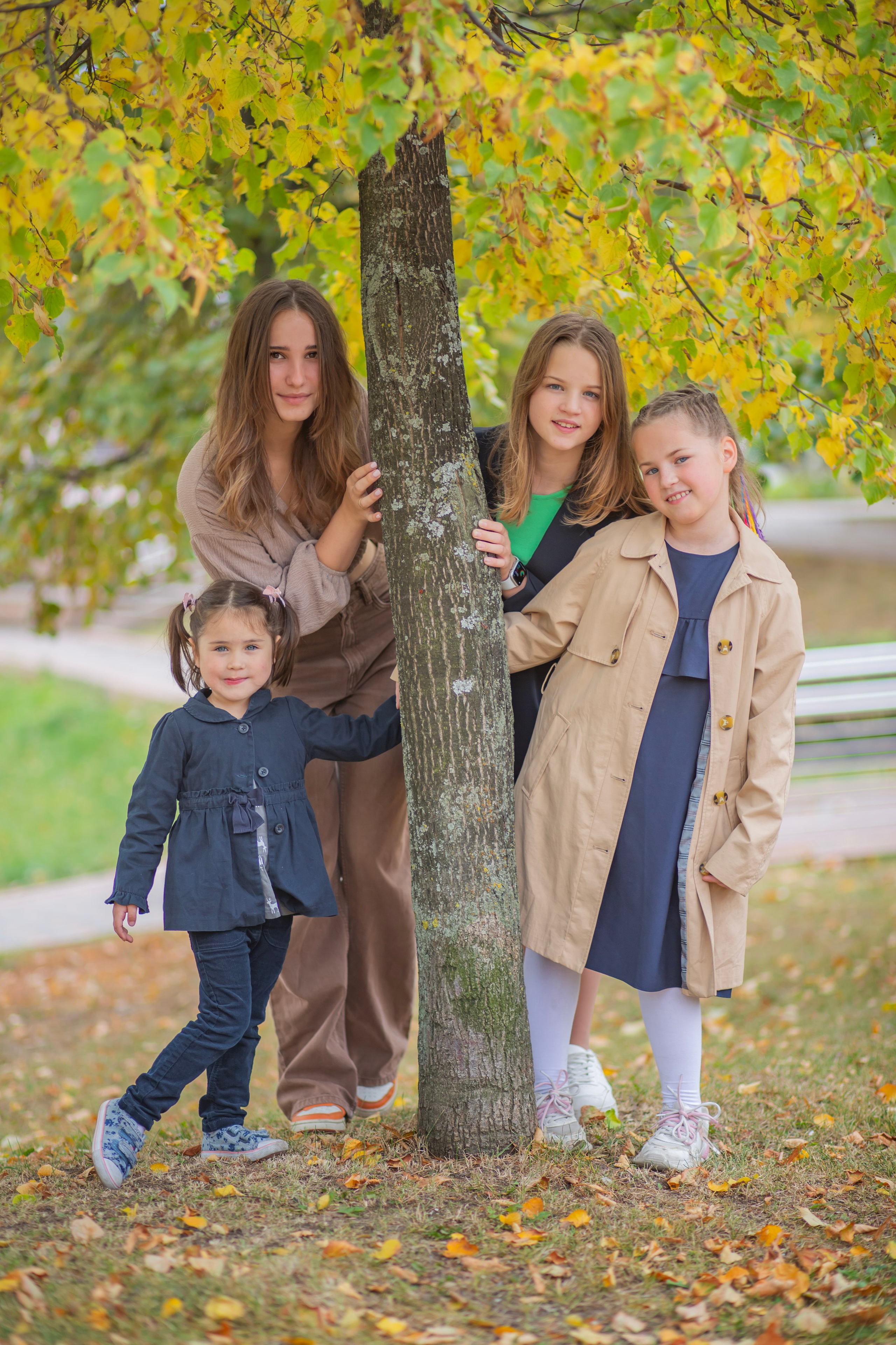 Осенняя фотопрогулка. Семейный и детский фотограф в Москве и МО — Александра