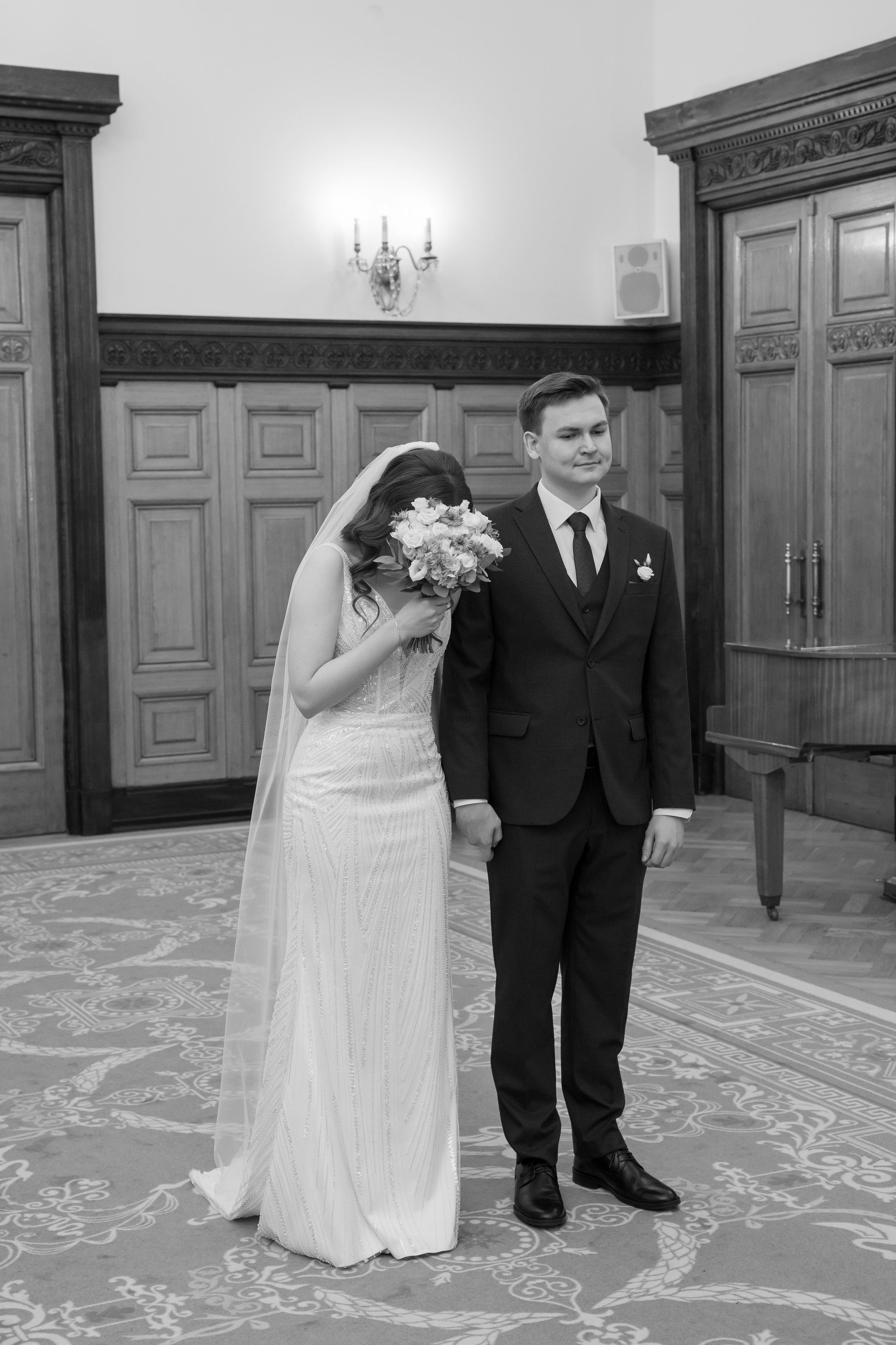 Даша и Дима, Грибоедовский ЗАГС. Свадебный и репортажный фотограф (Москва, Королев и другие)