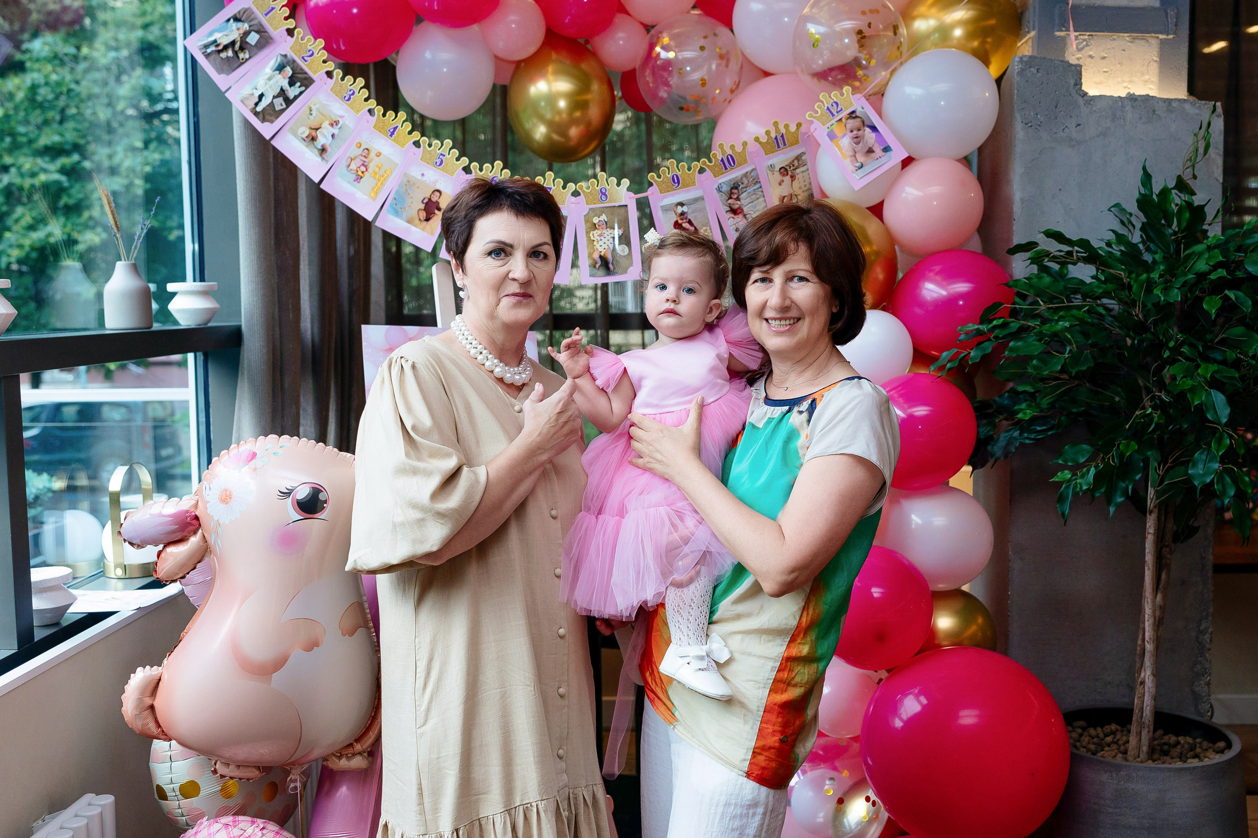 Арине 1 годик. Семейный и детский фотограф в Москве Александра Мак