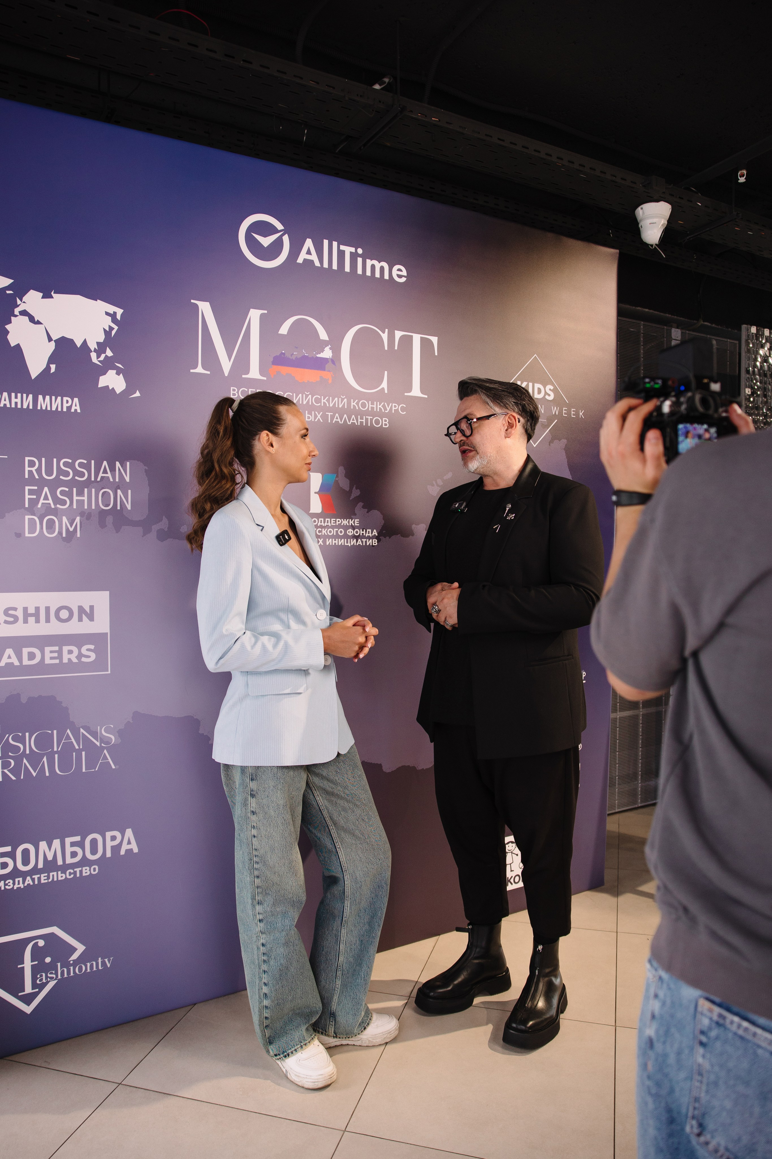 Пресс-конференция Всероссийского конкурса молодых талантов «МОСТ». Контент фотограф в Москве и области Елена Кулакова