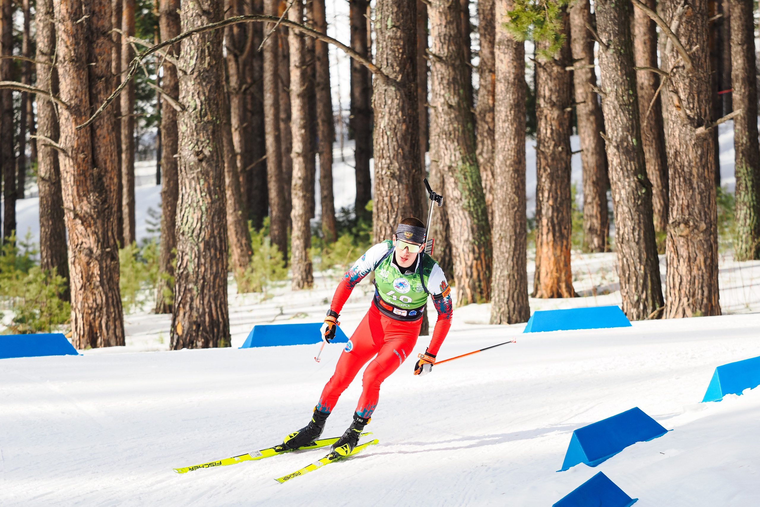 Биатлон / Первенство России. Репортажный фотограф Алексей Козьмин