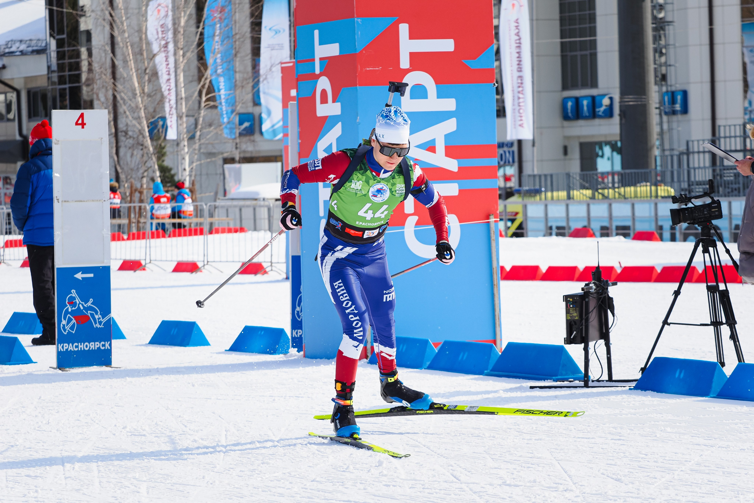 Биатлон / Первенство России. Репортажный фотограф Алексей Козьмин