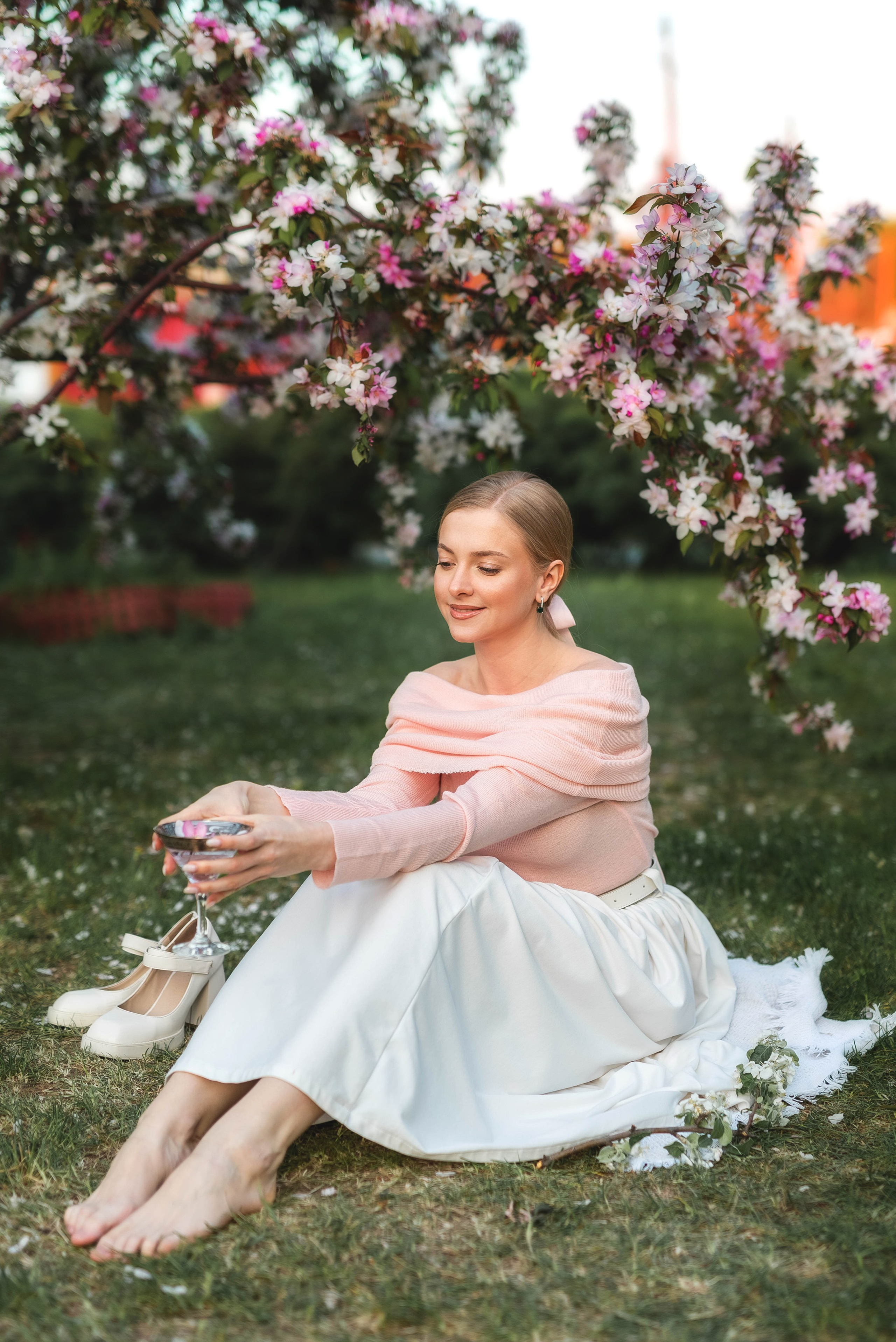 Фотосессия в цветении. Семейный, детский фотограф в Воронеже Анна Никитина
