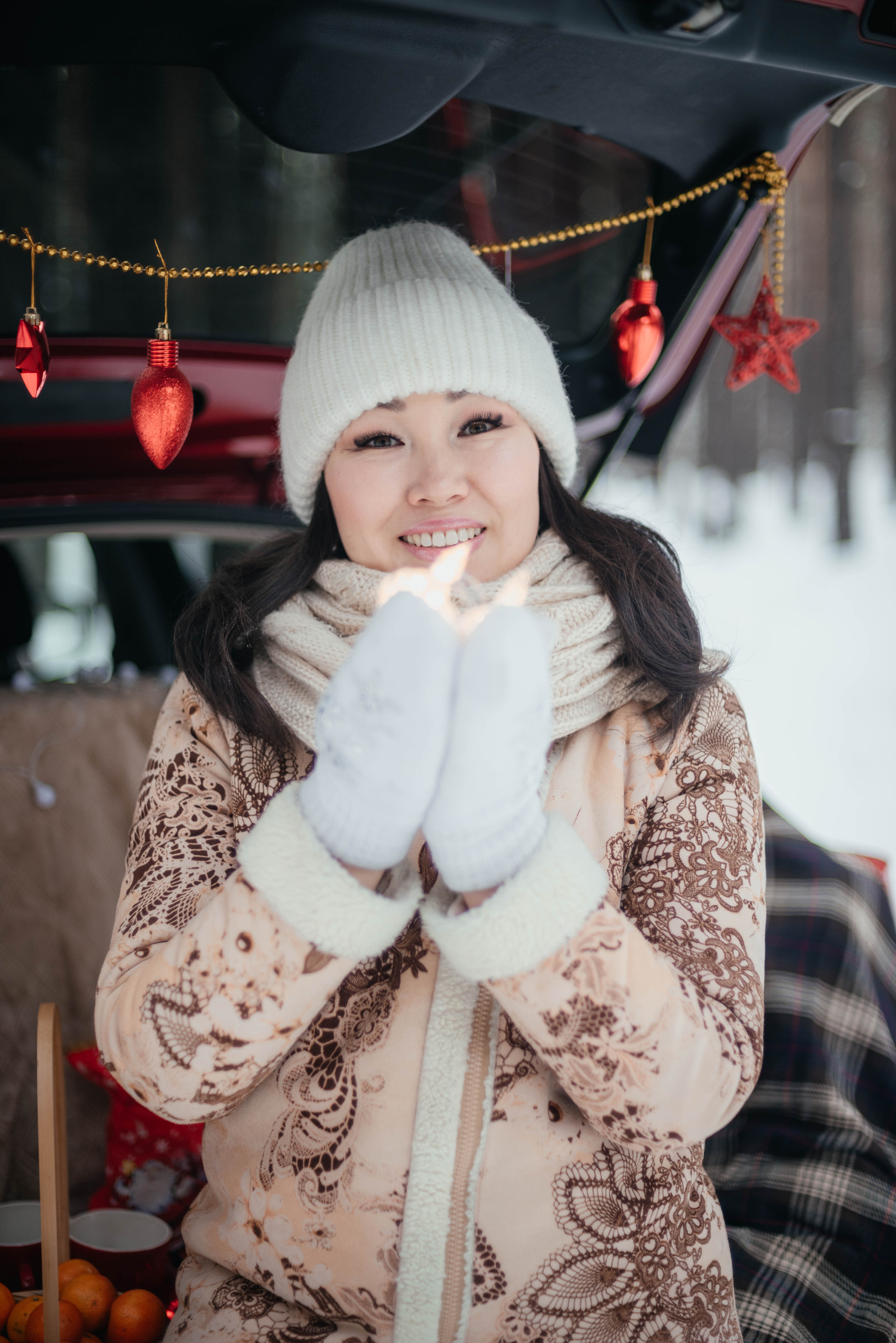 Новогодняя съемка для сестёр. Фотограф Эллина Дар г. Улан-Удэ