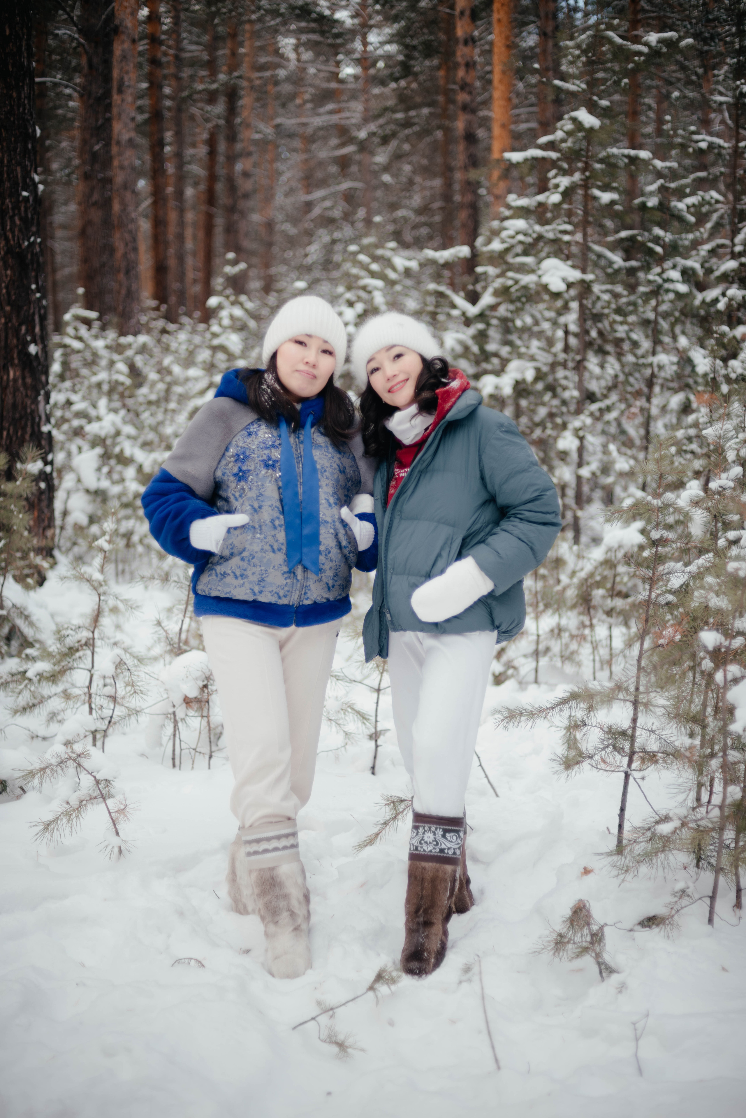 Новогодняя съемка для сестёр. Фотограф Эллина Дар г. Улан-Удэ