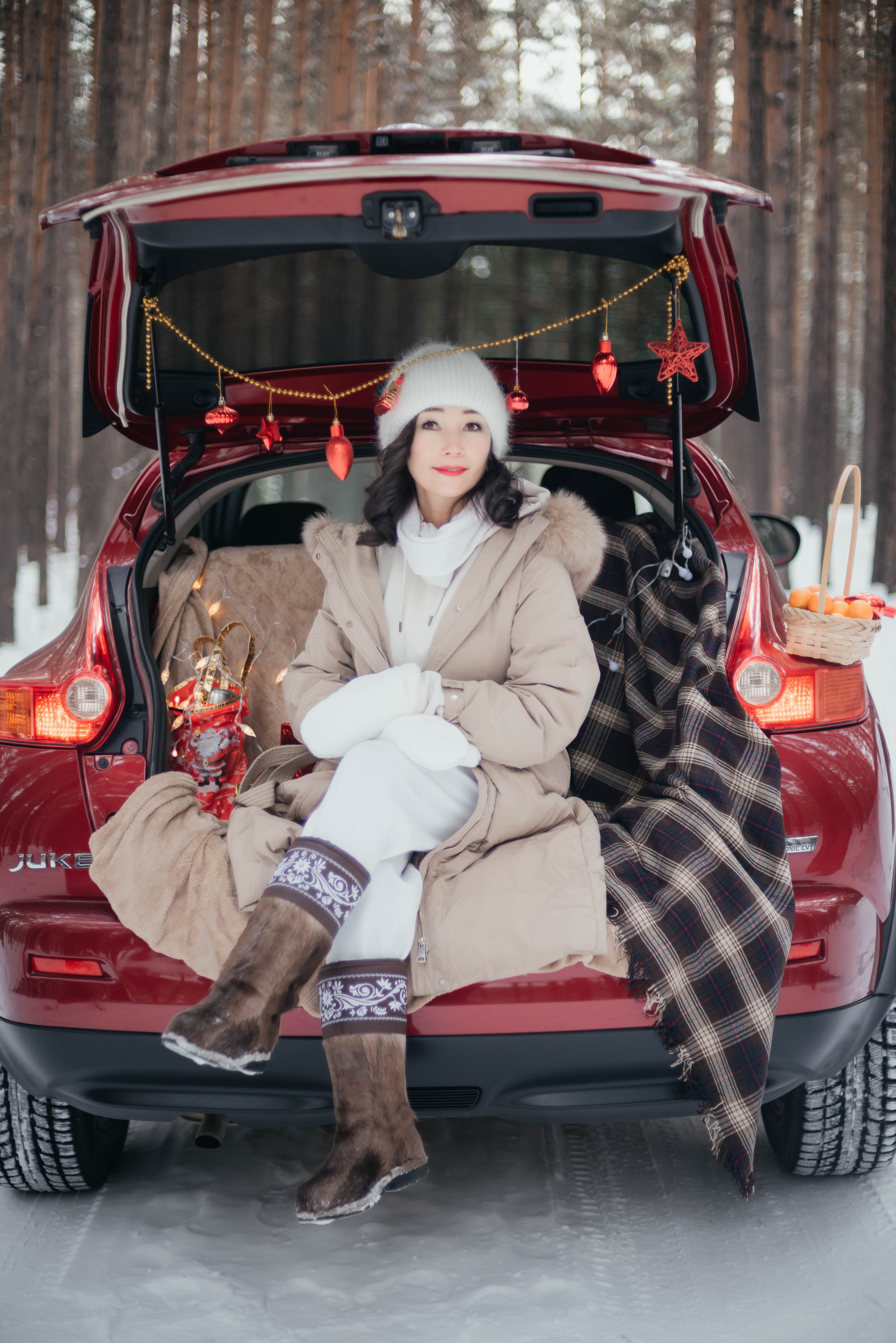 Новогодняя съемка для сестёр. Фотограф Эллина Дар г. Улан-Удэ