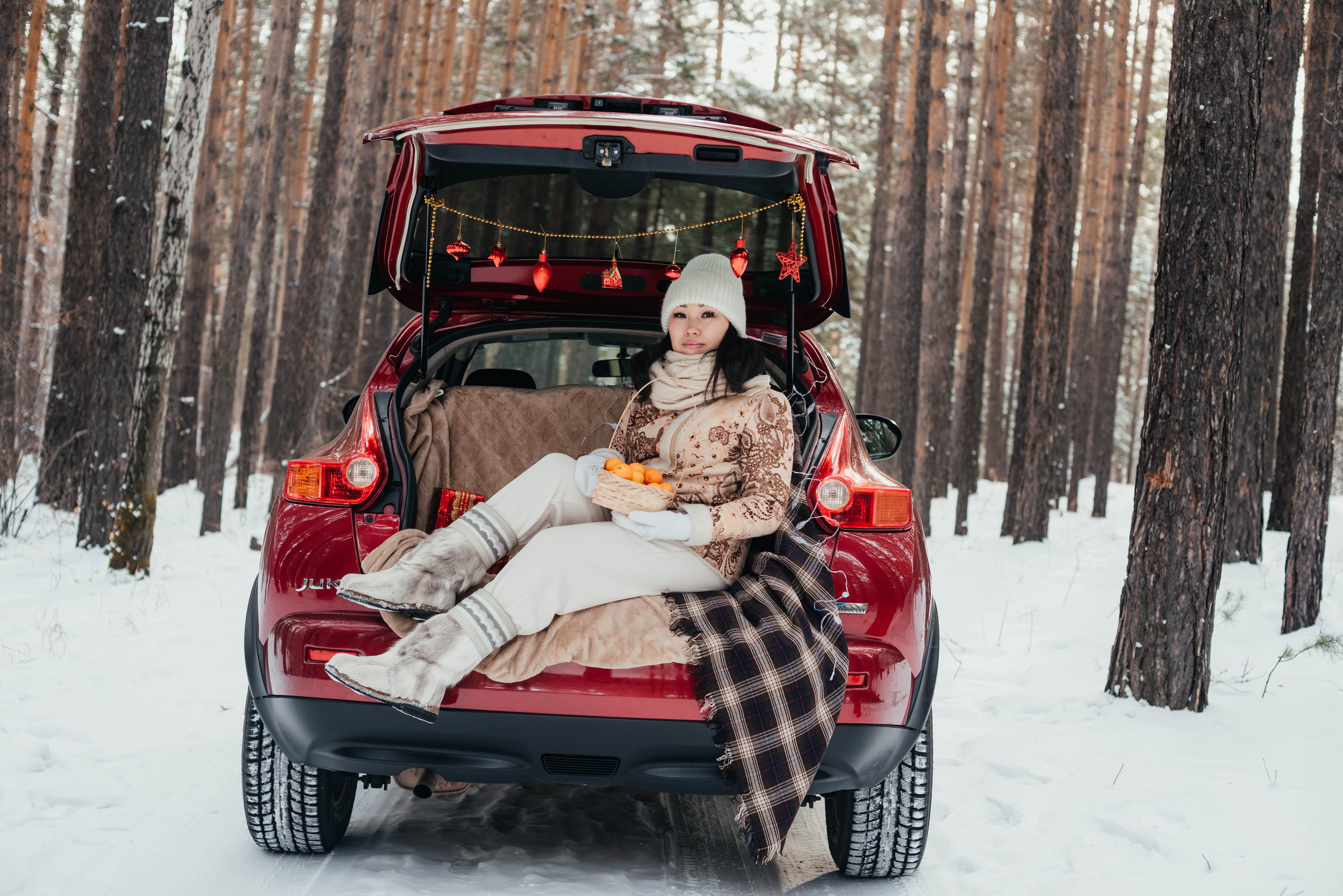 Новогодняя съемка для сестёр. Фотограф Эллина Дар г. Улан-Удэ