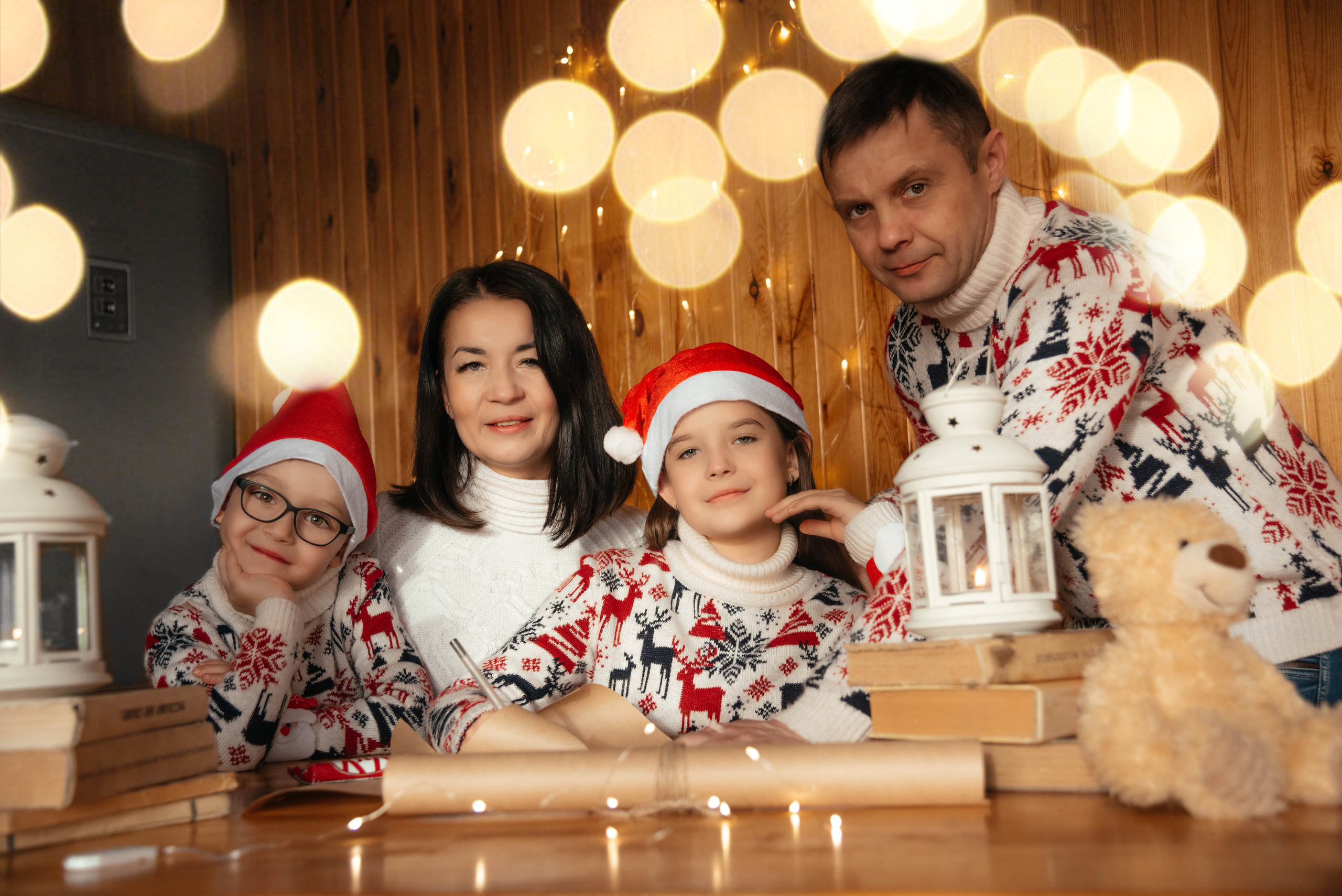 Новогодняя семейная съёмка. Фотограф Эллина Дар г. Улан-Удэ