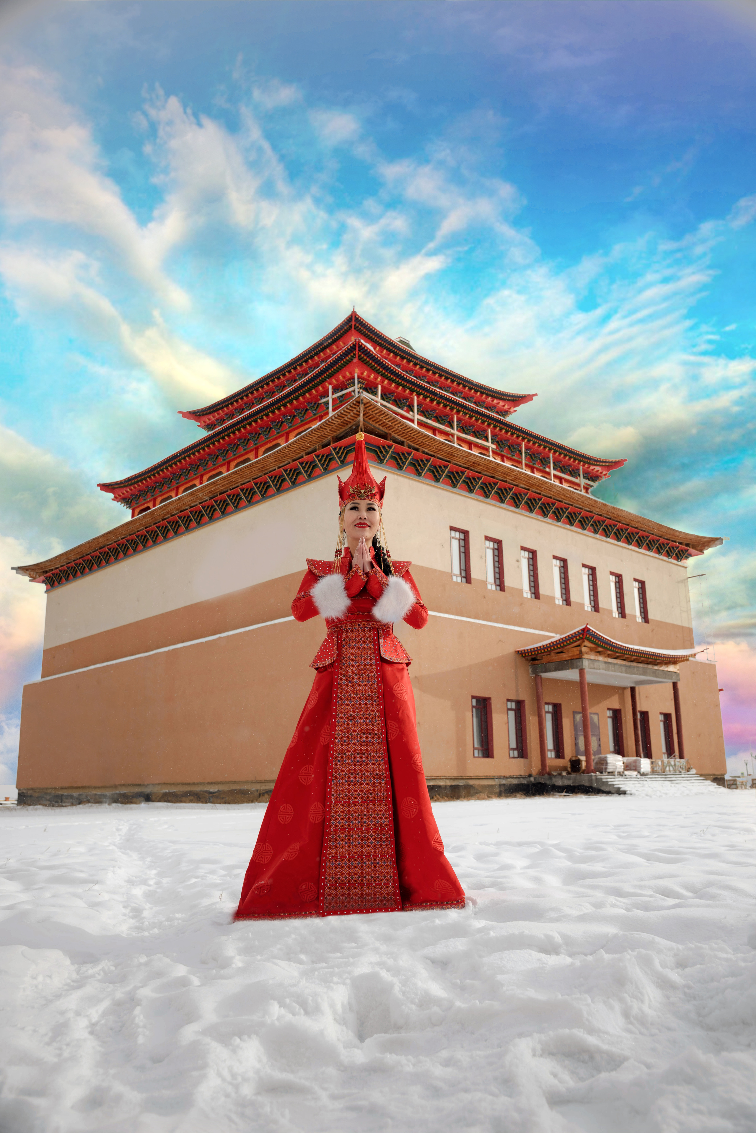 Сагаалганаар сагаан hараар. Фотограф Эллина Дар г. Улан-Удэ