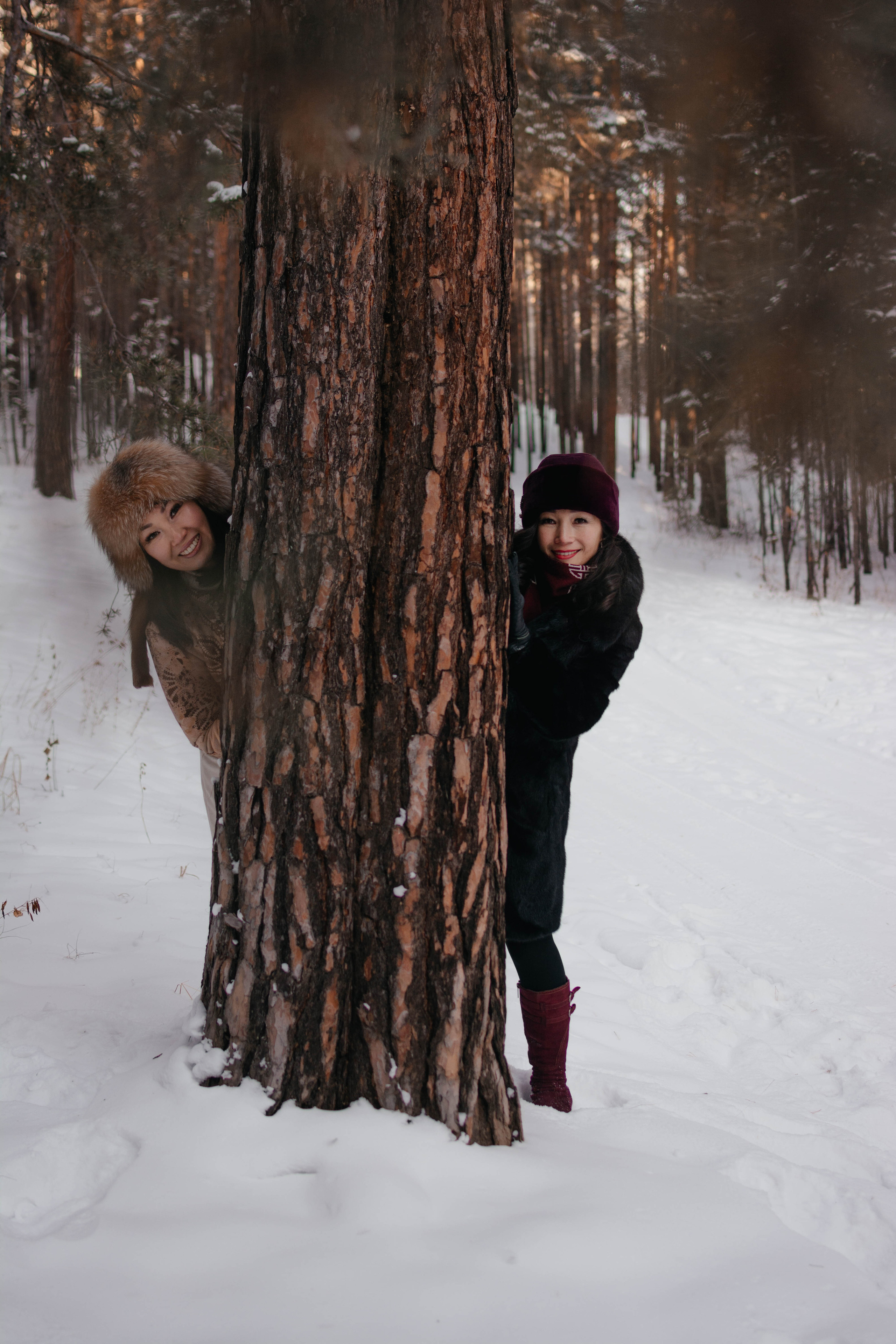 Новогодняя съемка для сестёр. Фотограф Эллина Дар г. Улан-Удэ