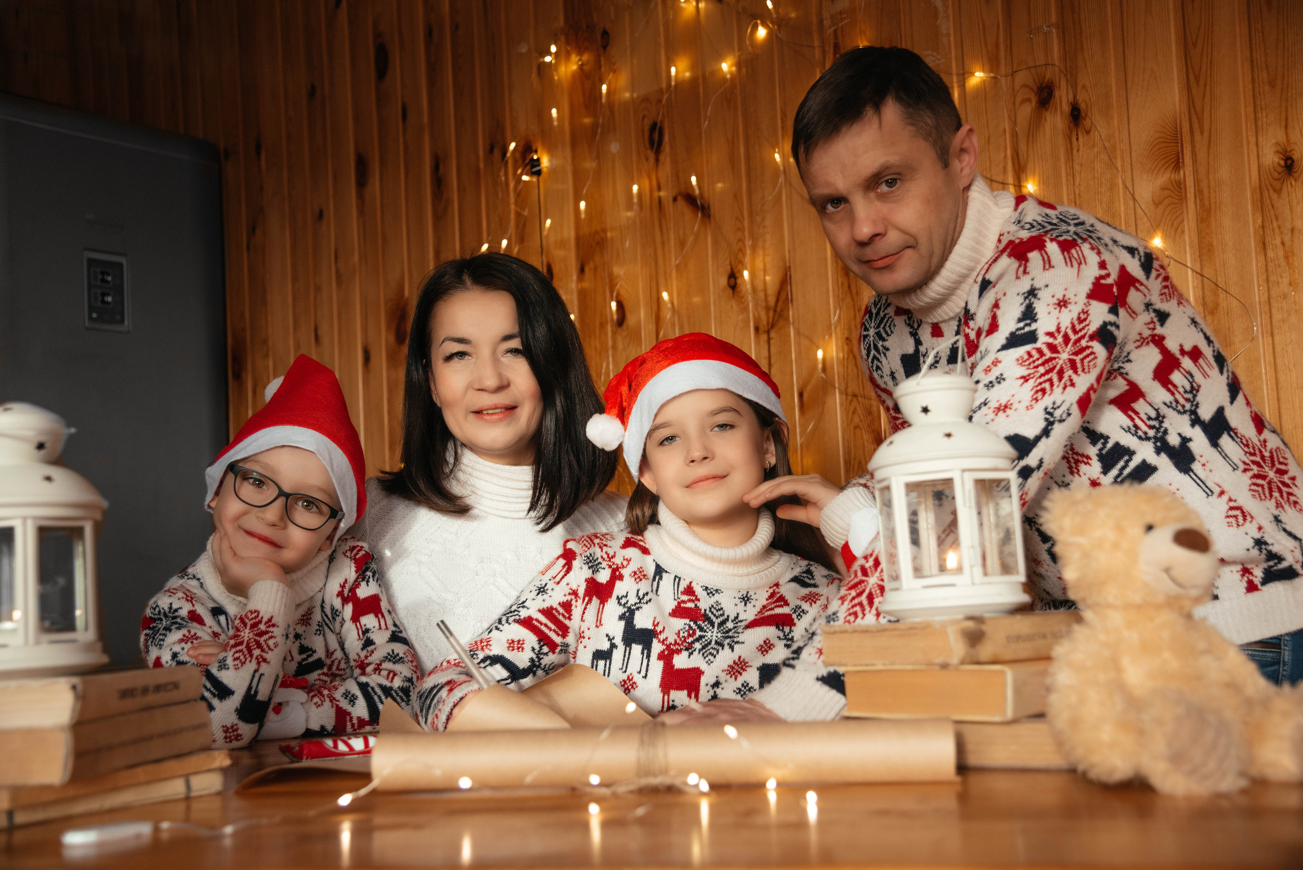 Новогодняя семейная съёмка. Фотограф Эллина Дар г. Улан-Удэ