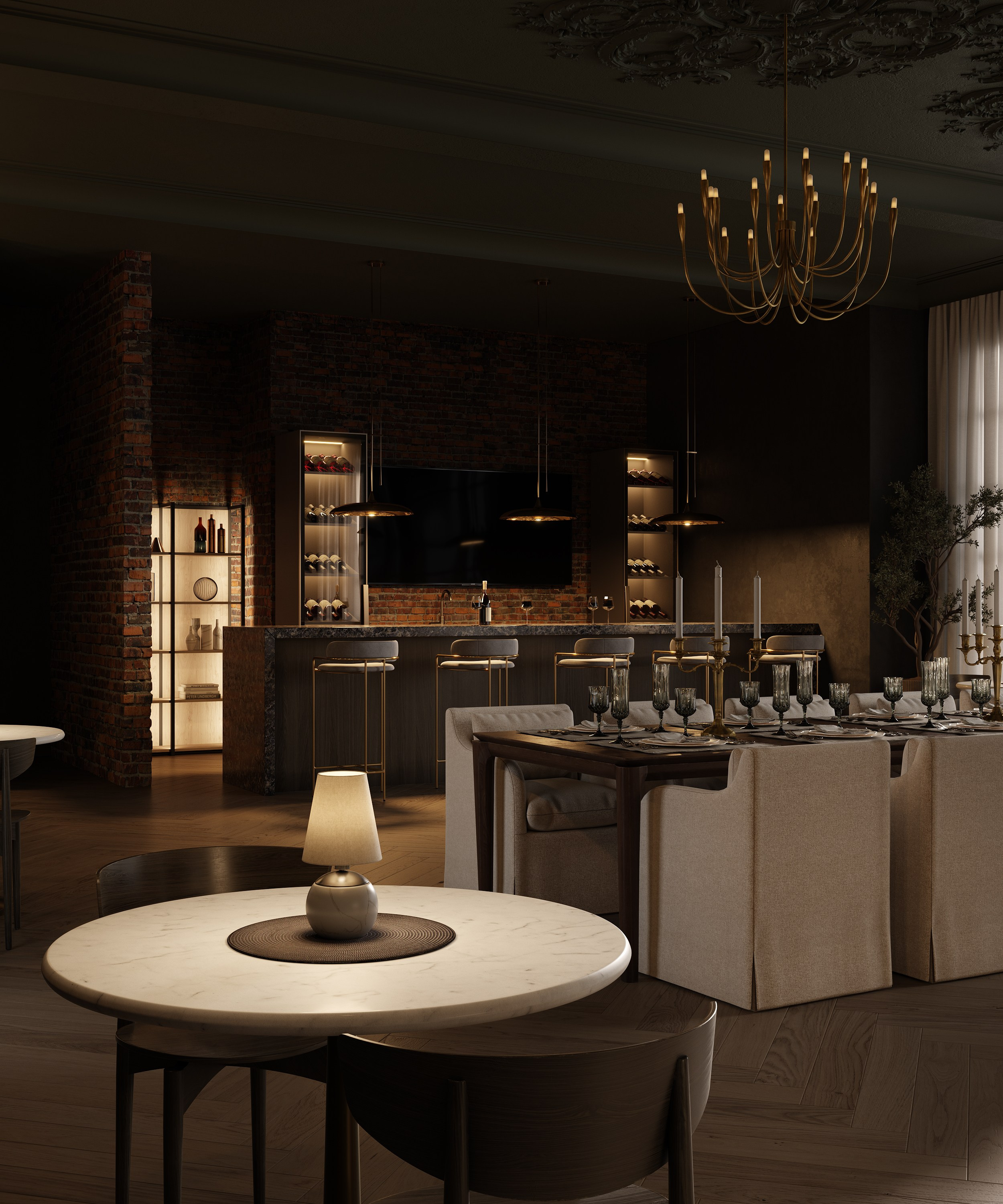 Amenity room | for Chizen and Company. Interior visualisation | avocado.render