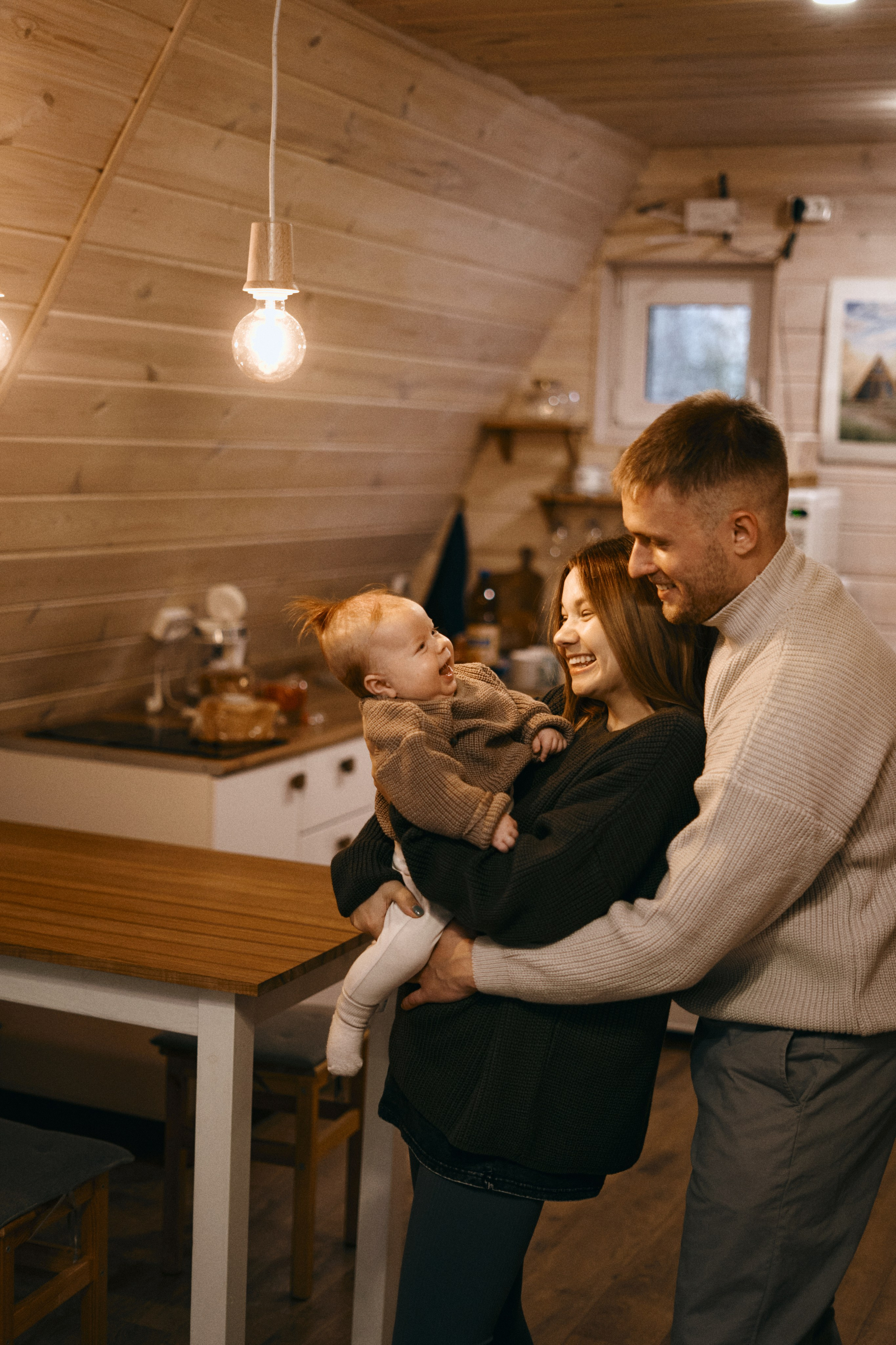 Осень, домик, семья. Фотограф Киров Анжелика Некрасова