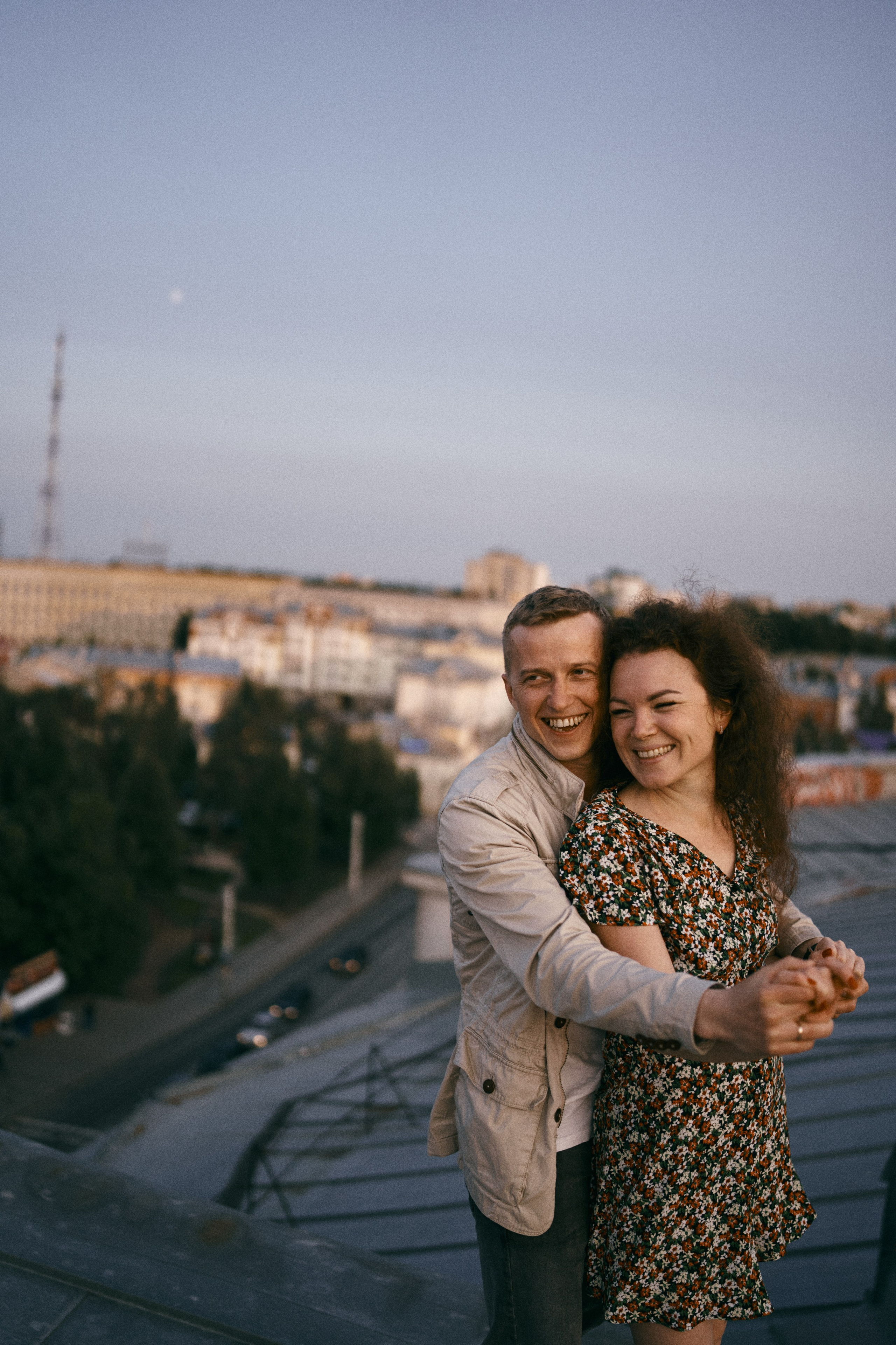 Город, крыша и любовь. Фотограф Киров Анжелика Некрасова