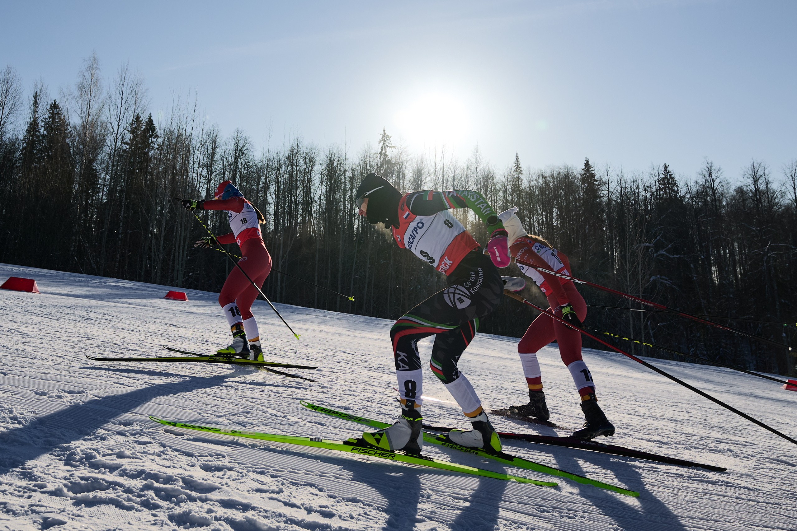 VI этап ФосАгро Кубка России по лыжным гонкам. Спринт. Ижевск 25.01.2025. Спортивный репортажный фотограф в Ижевске Сергей Мерзляков