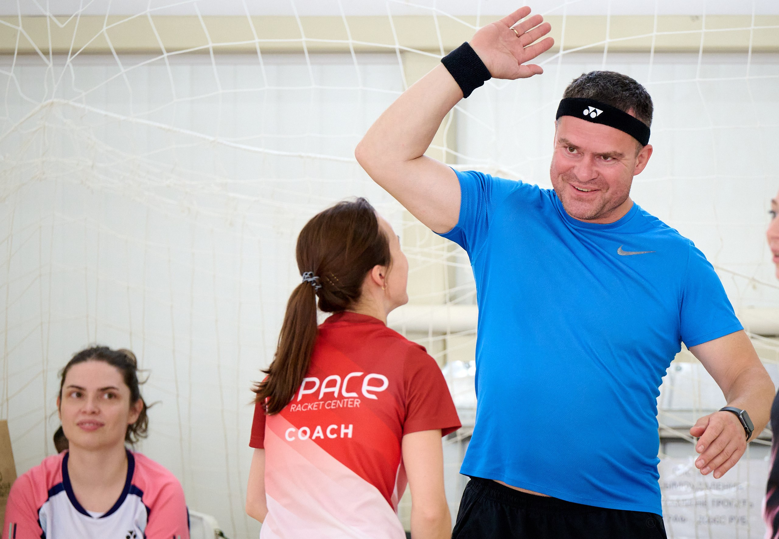 Бадминтон. Мастер-класс Любови Сухановой. Ижевск. 20.07.2024. Спортивный репортажный фотограф в Ижевске Сергей Мерзляков