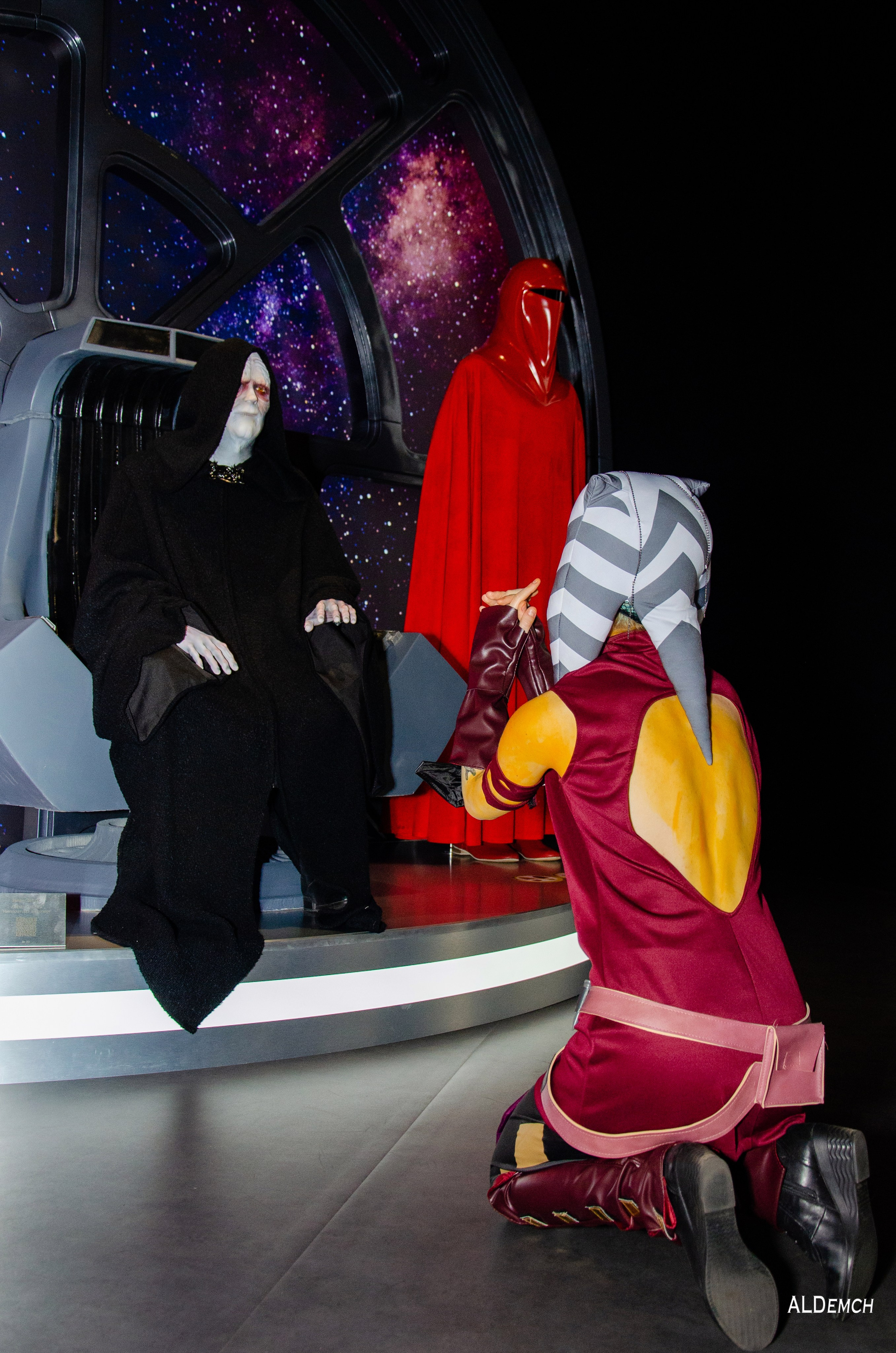 Асока Тано по Звёздным войнам косплей фотосессия в Москве