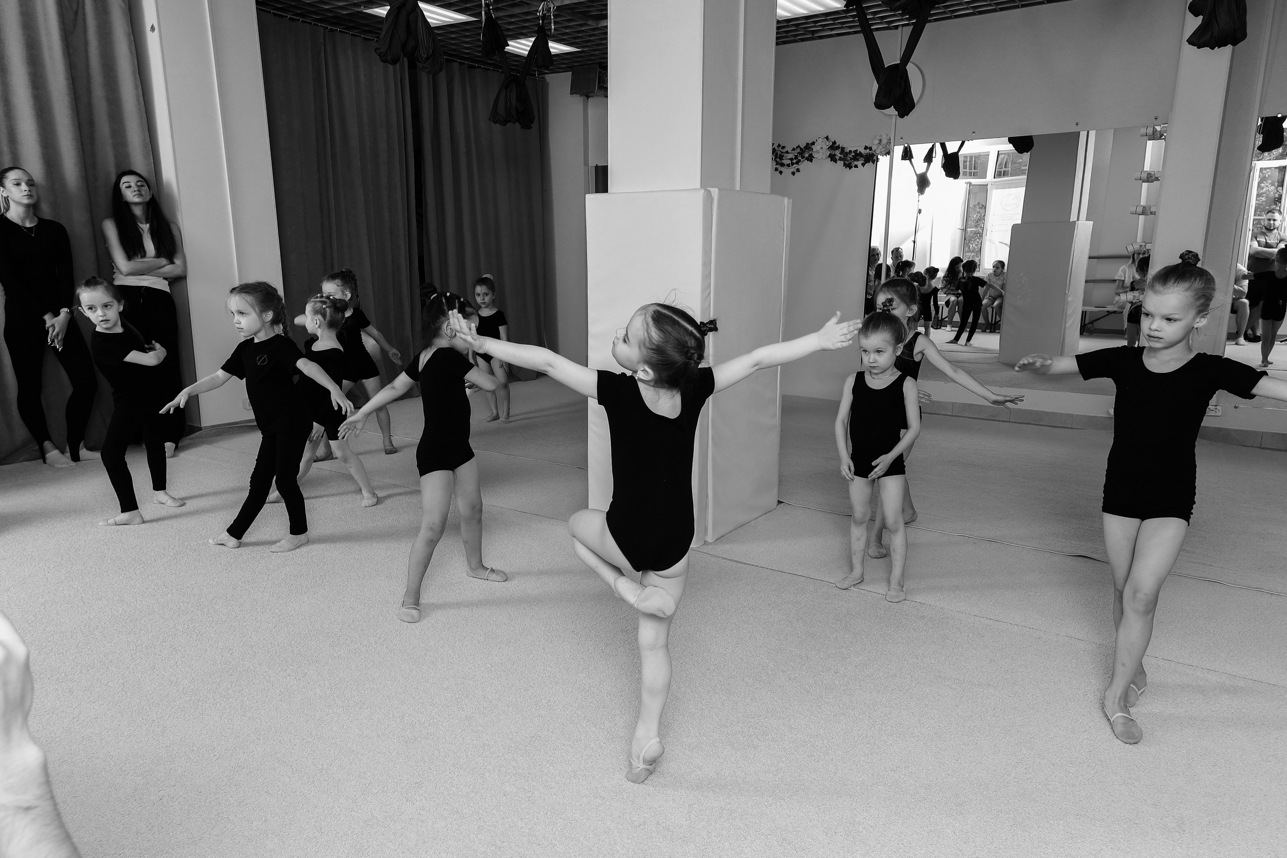 Открытый урок гимнастика. Фотограф Надршина Лилия