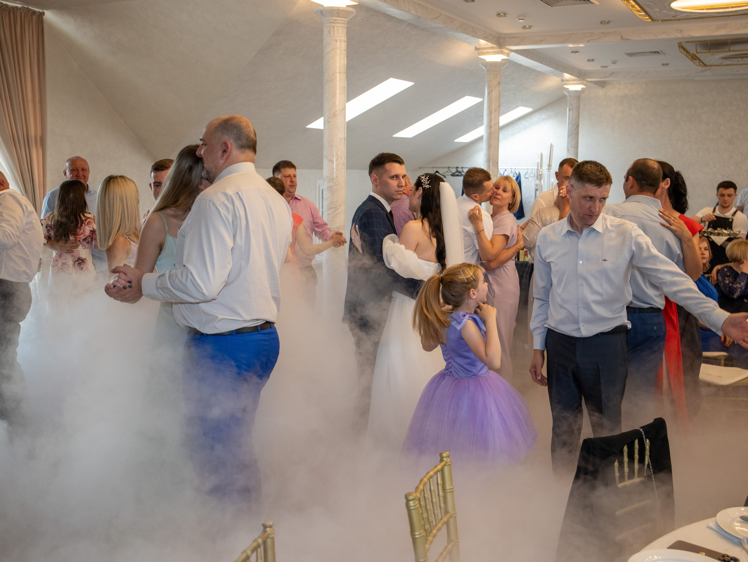 Свадебный банкет. Свадебный и семейный фотограф в Москве Мила Широких