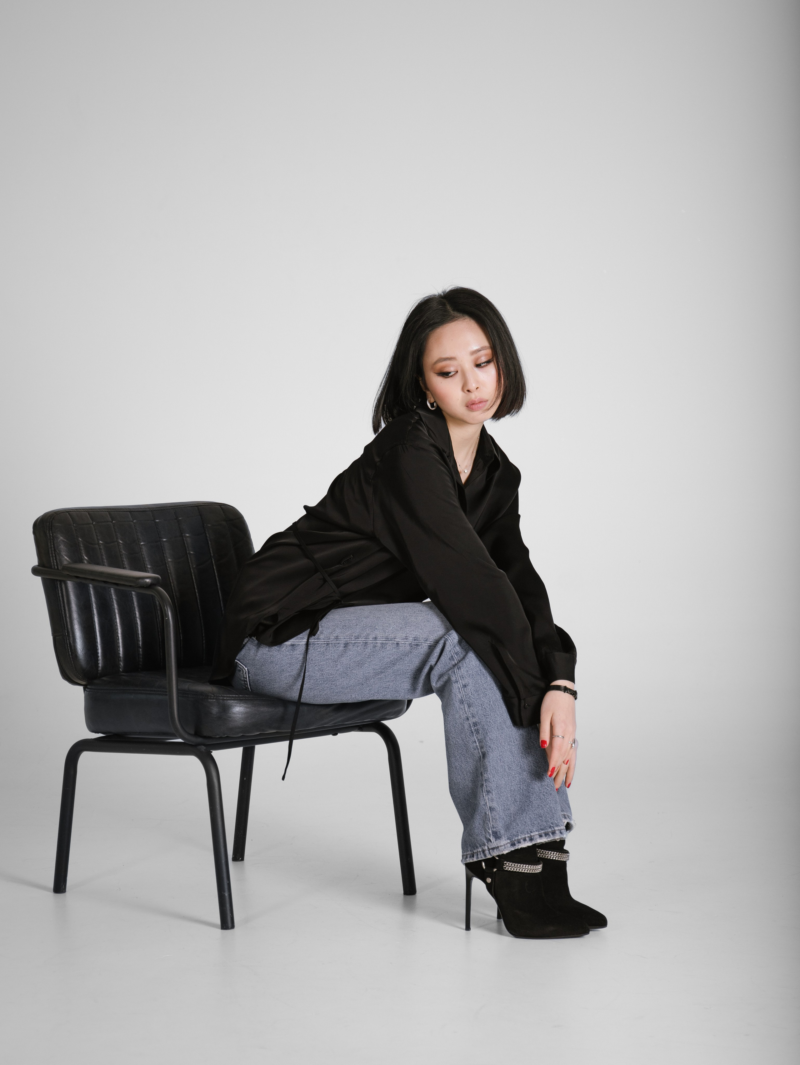 На циклораме. Свадебный и семейный фотограф в Москве Мила Широких