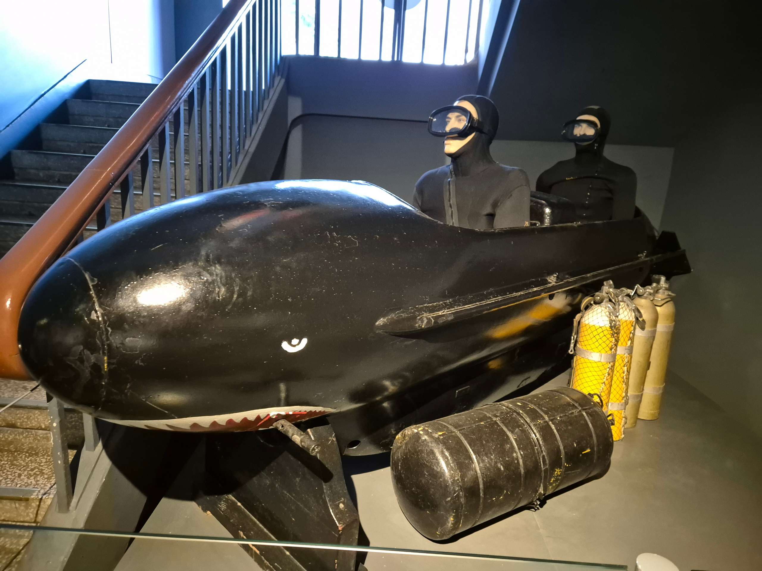 Выставка истории дайвинга