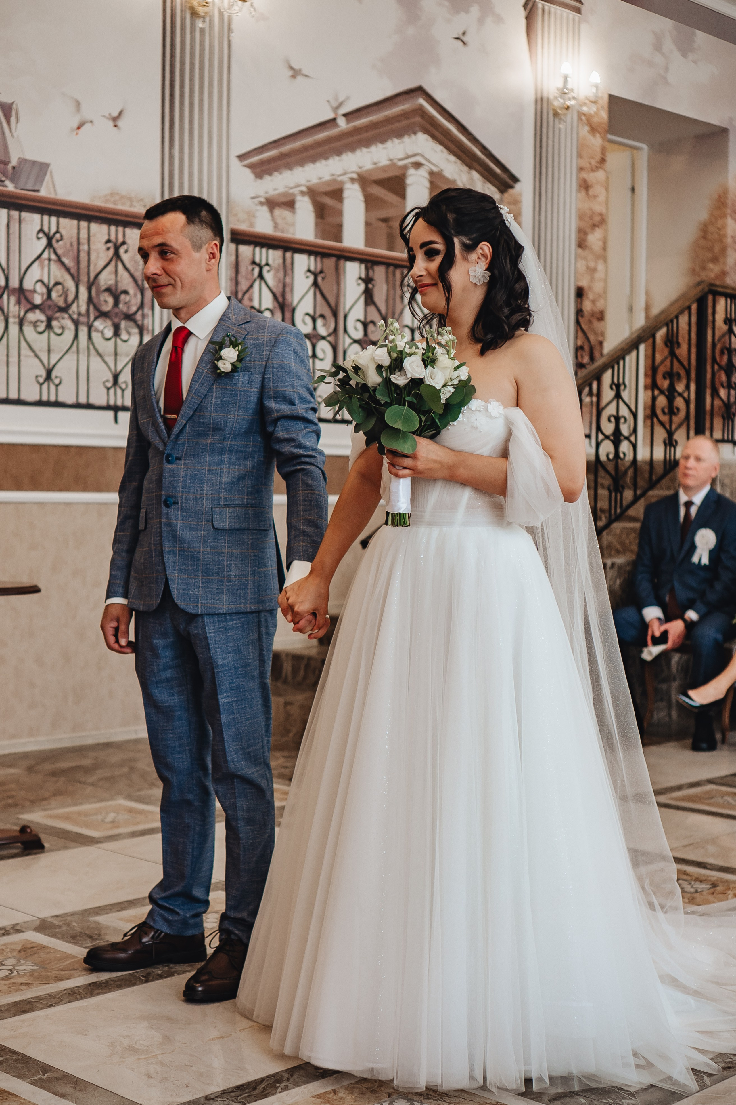 СВАДЕБНАЯ СЬЕМКА В ЗАГСЕ НА МОСКОВСКОМ ПРОСПЕКТЕ. Профессиональный фотограф, Санкт-Петербург — Виктория Богомолова