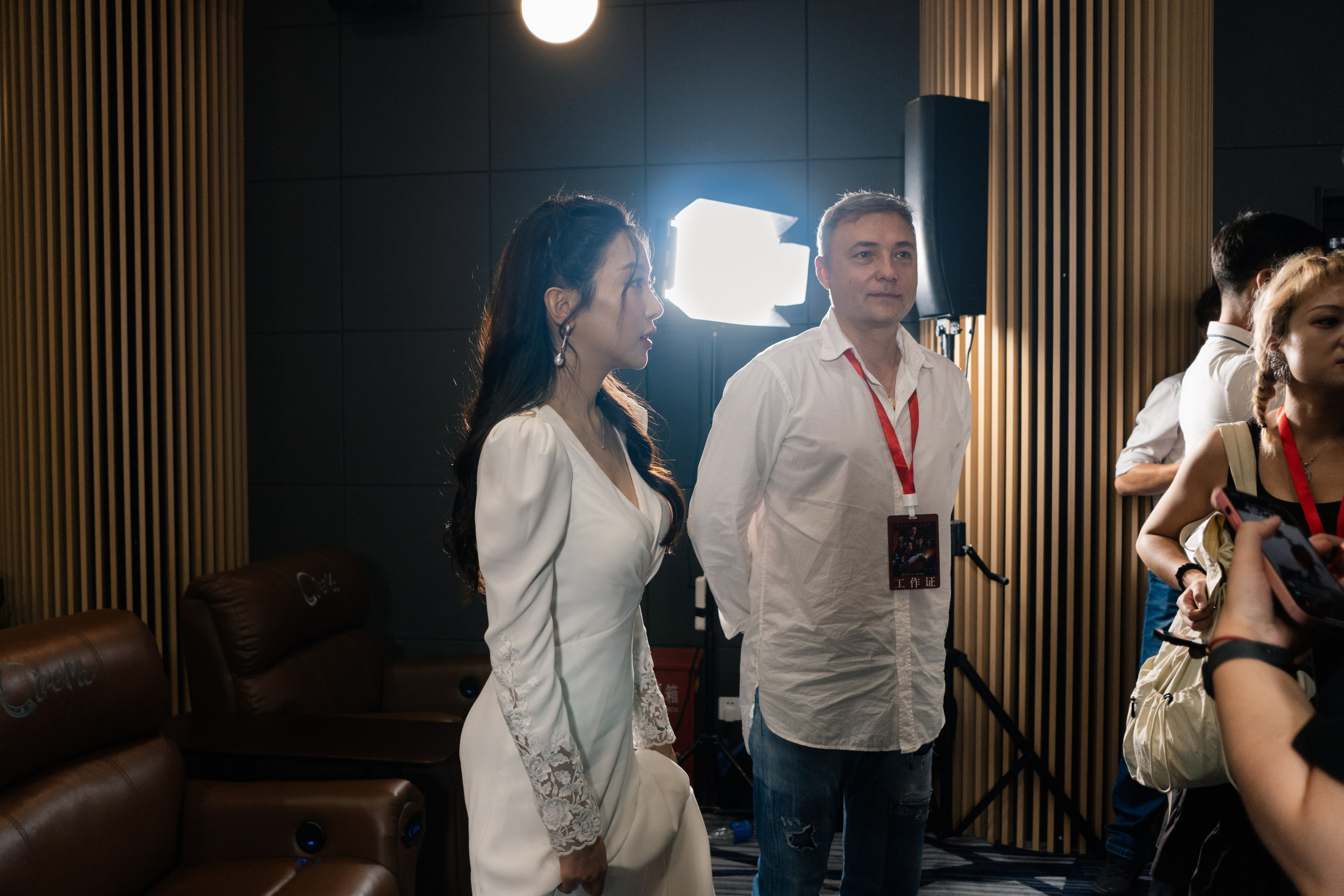 The film premiere of the “Red Silk”