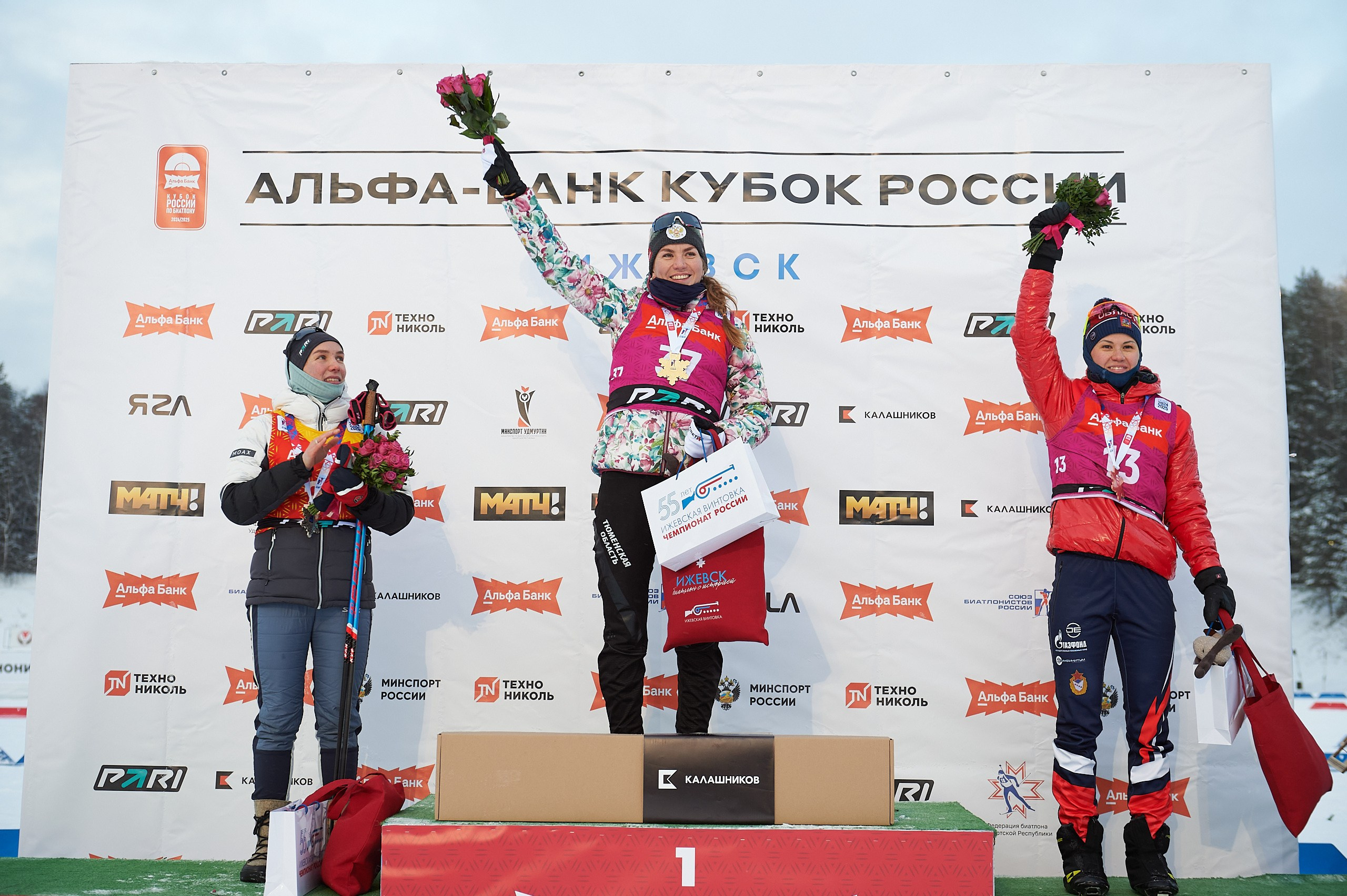 Ижевская Винтовка 55. Спринт. Женщины. Спортивный репортажный фотограф в Ижевске Сергей Мерзляков