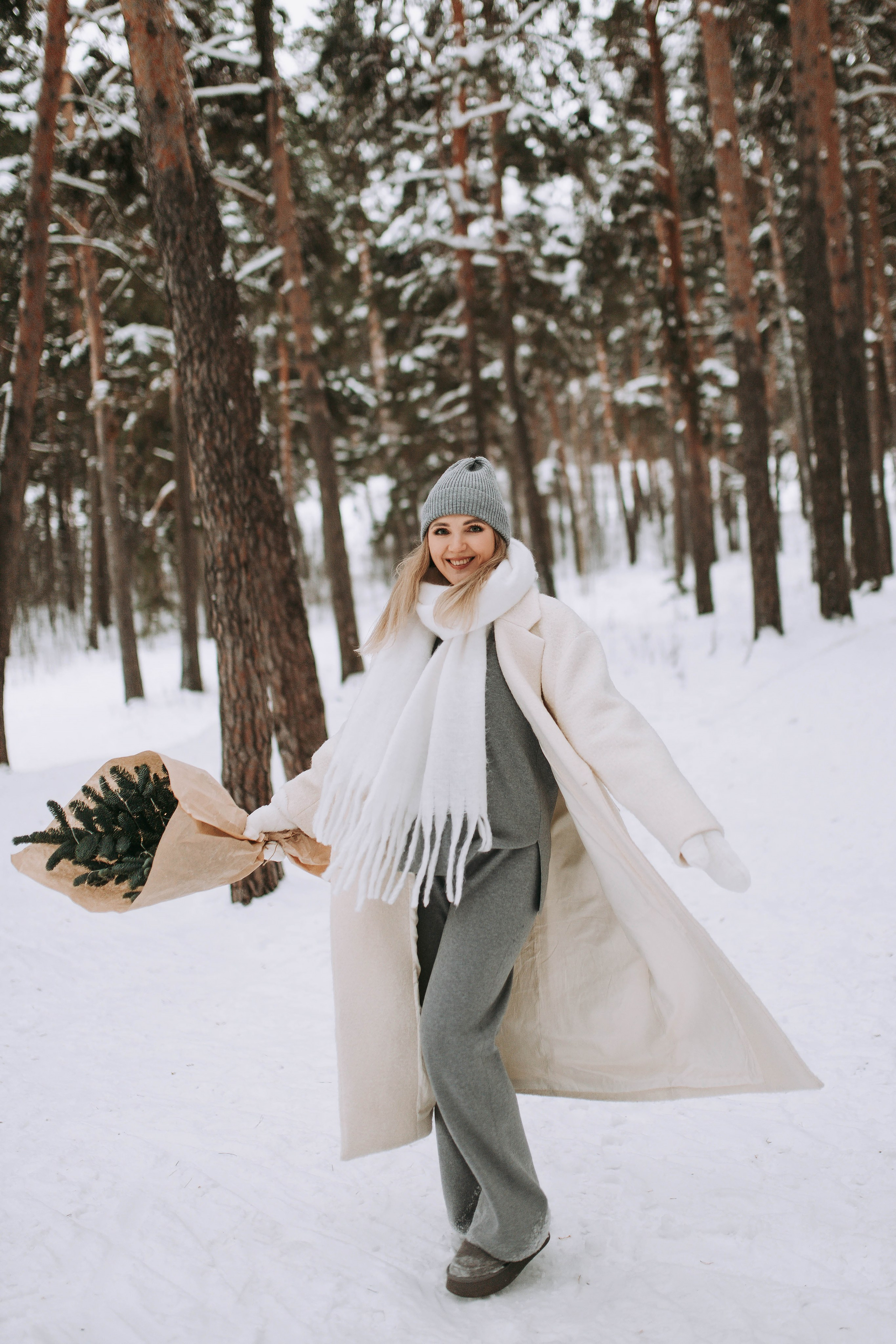 Зимняя прогулка по лесу. Свадебный и семейный фотограф в Нижнем Новгороде