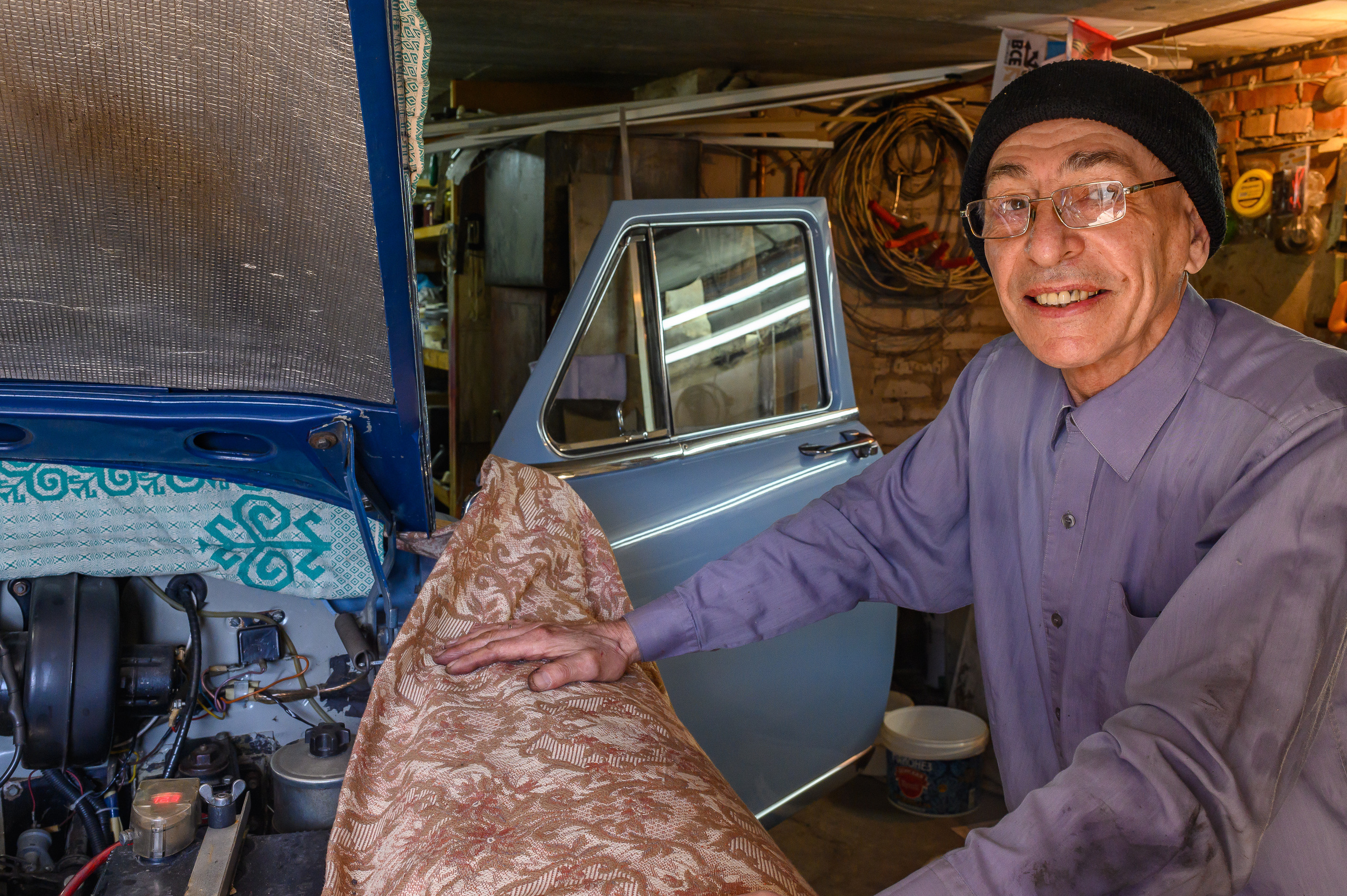 The garage as the secret of self-realization. Irek Shamanaev. Visual artist