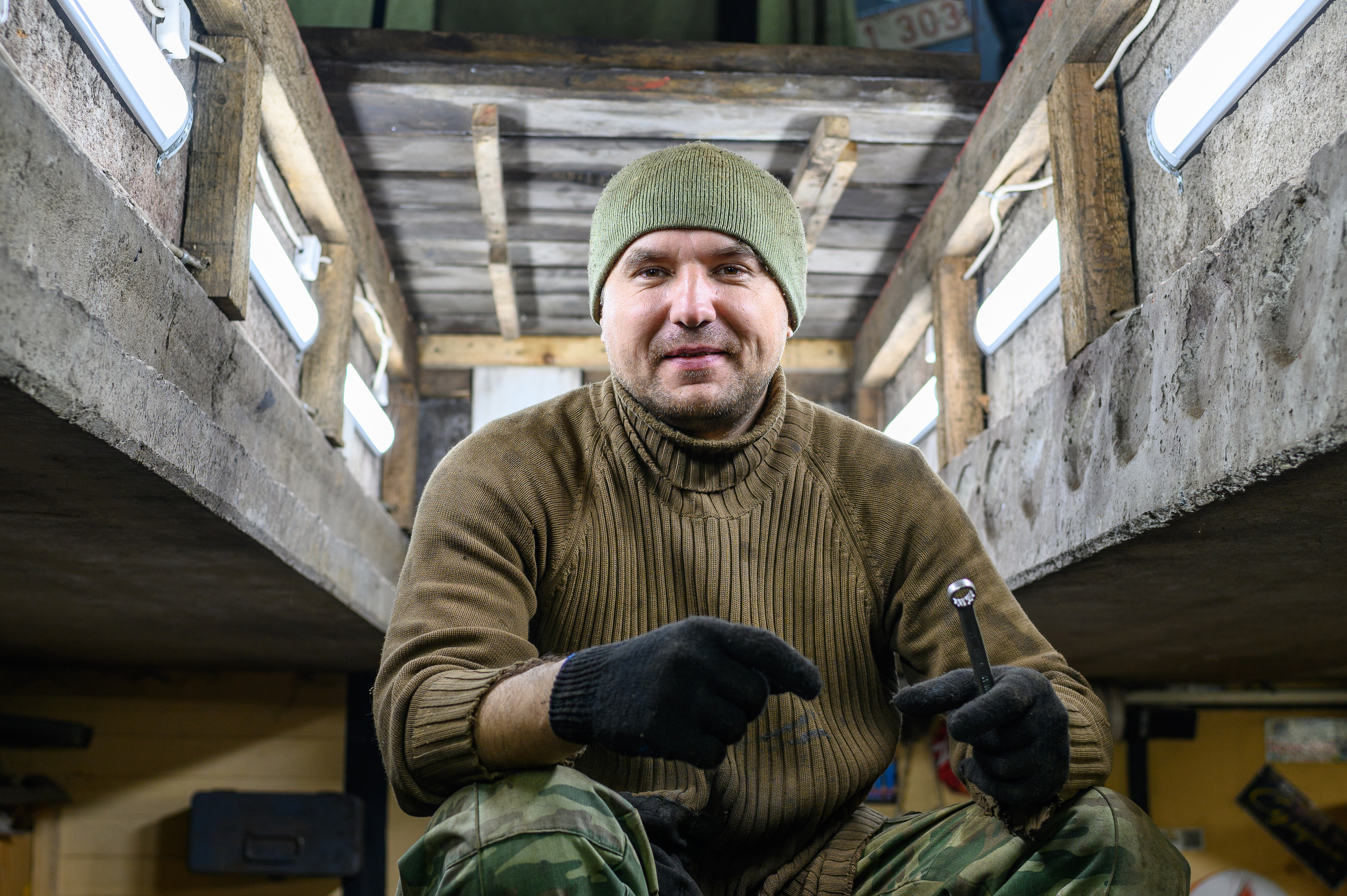 The garage as the secret of self-realization. Irek Shamanaev. Visual artist