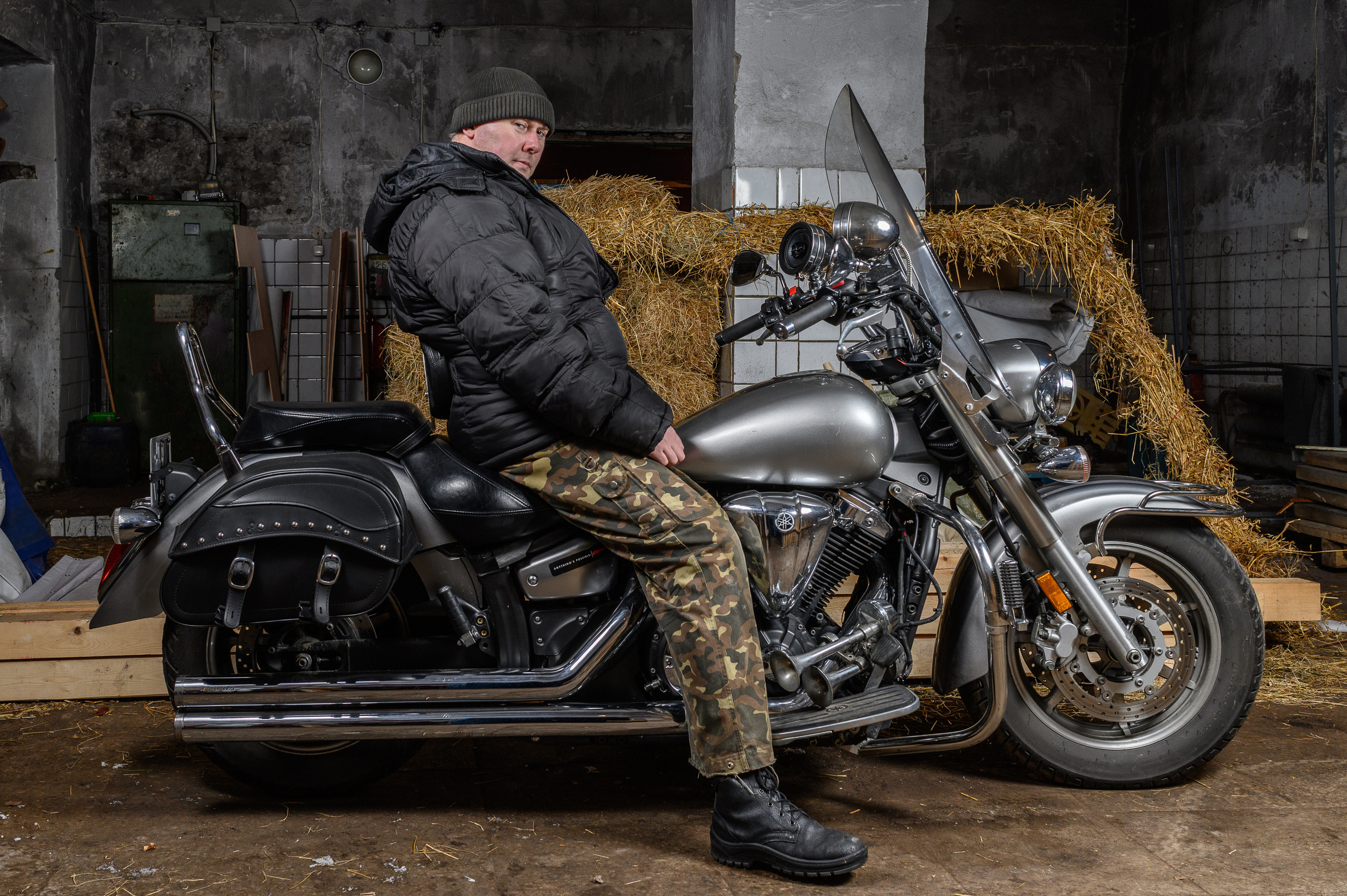 The garage as the secret of self-realization. Irek Shamanaev. Visual artist