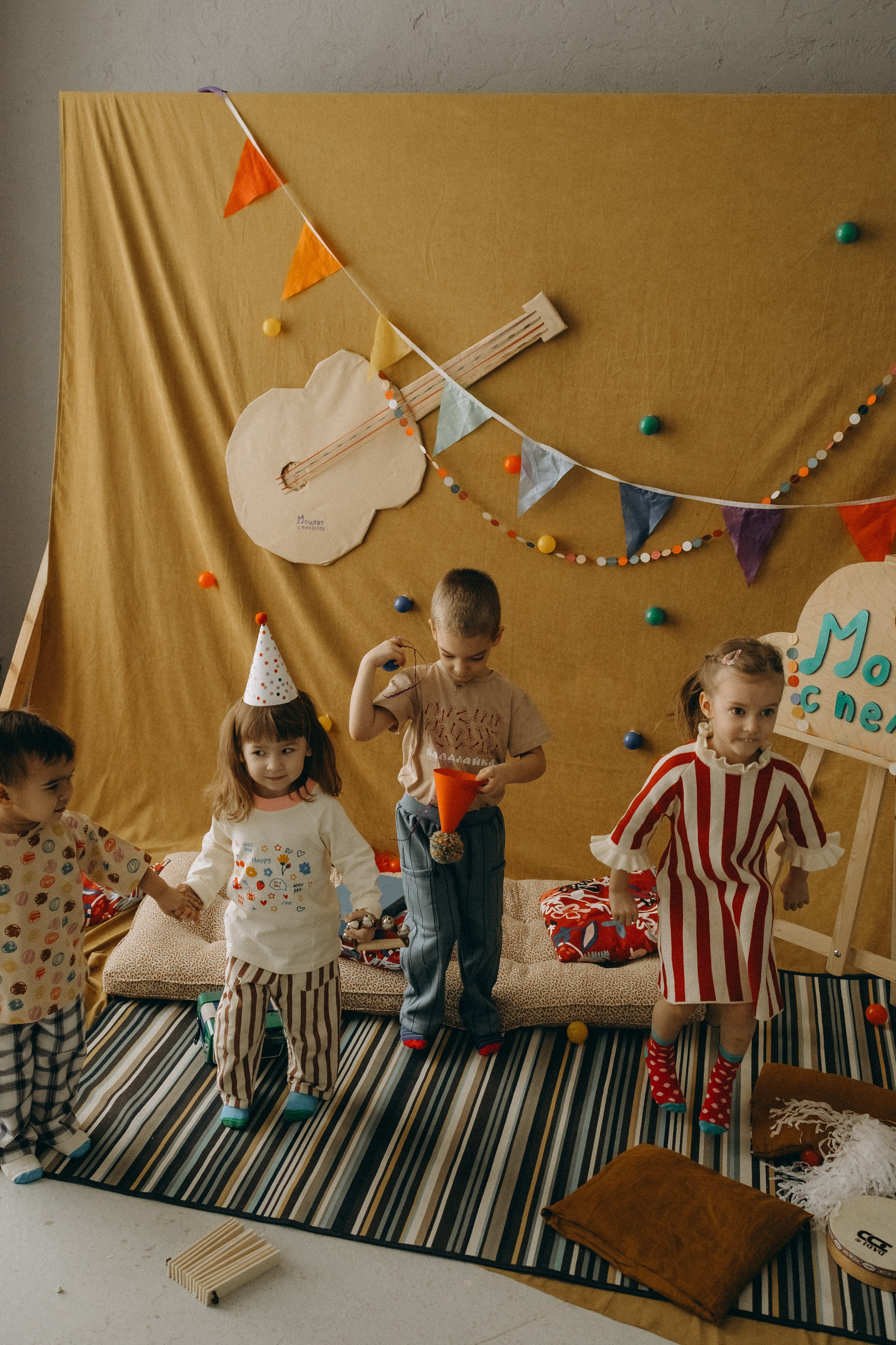 Съемка для «Моцарта с пеленок». Главная